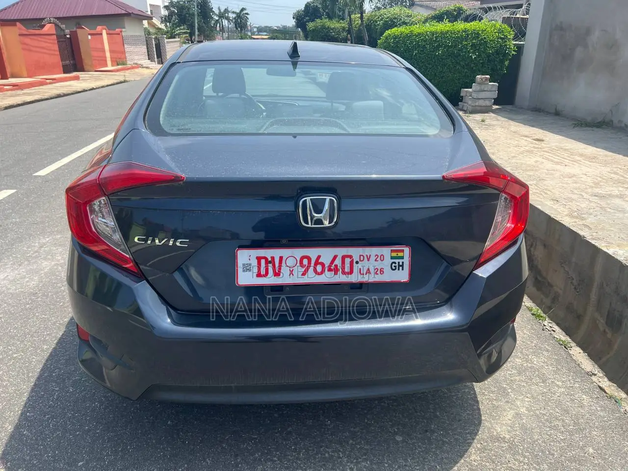 Honda Civic EX 4dr Sedan (2.0L 4cyl) 2017 Blue