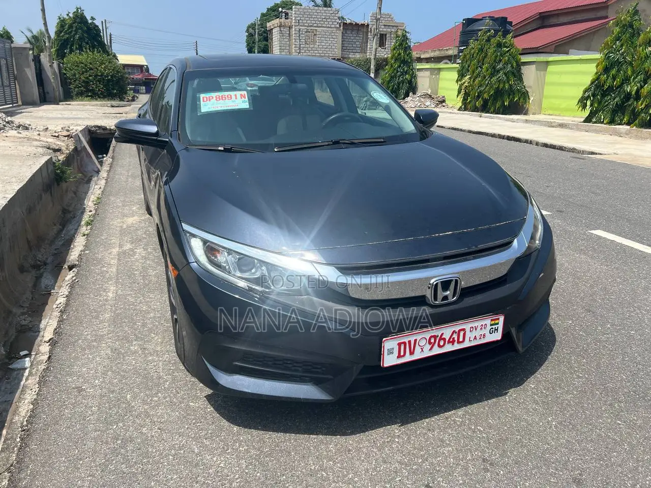 Honda Civic EX 4dr Sedan (2.0L 4cyl) 2017 Blue