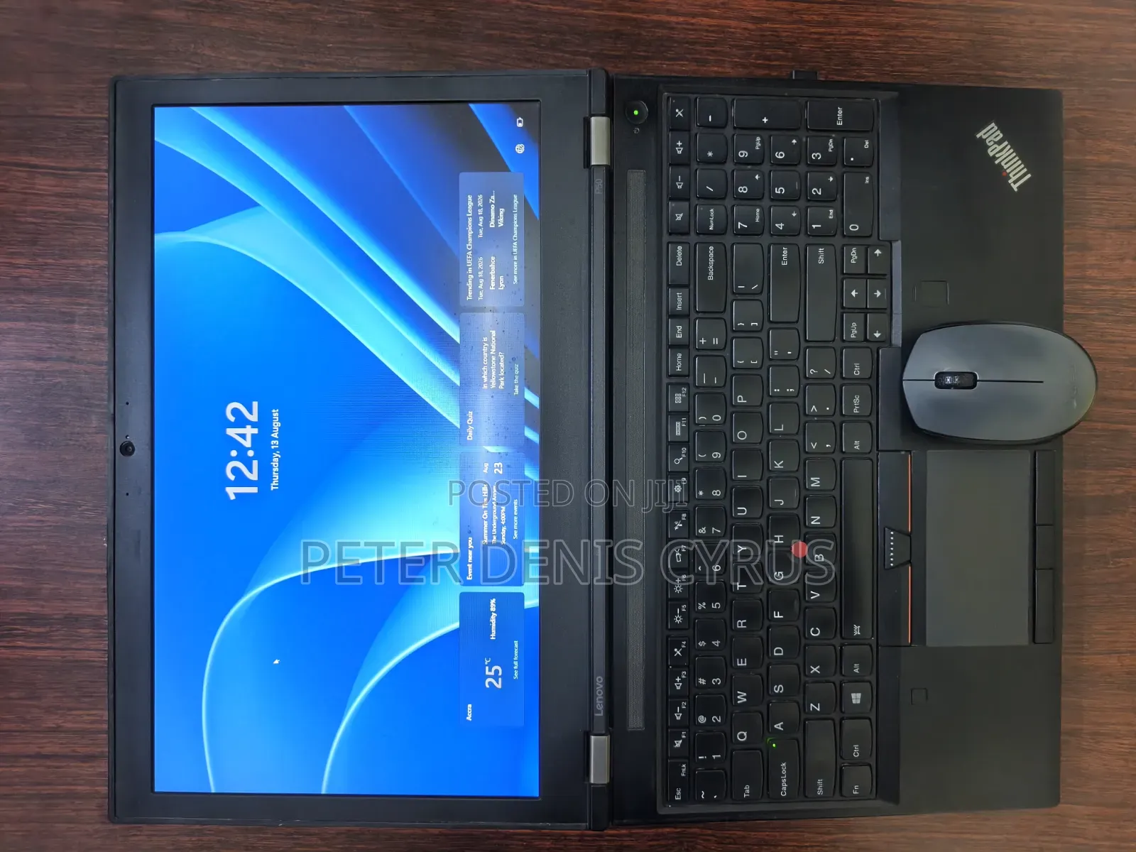 Laptop Lenovo ThinkPad P50 16GB Intel Core i7 SSD 1T
