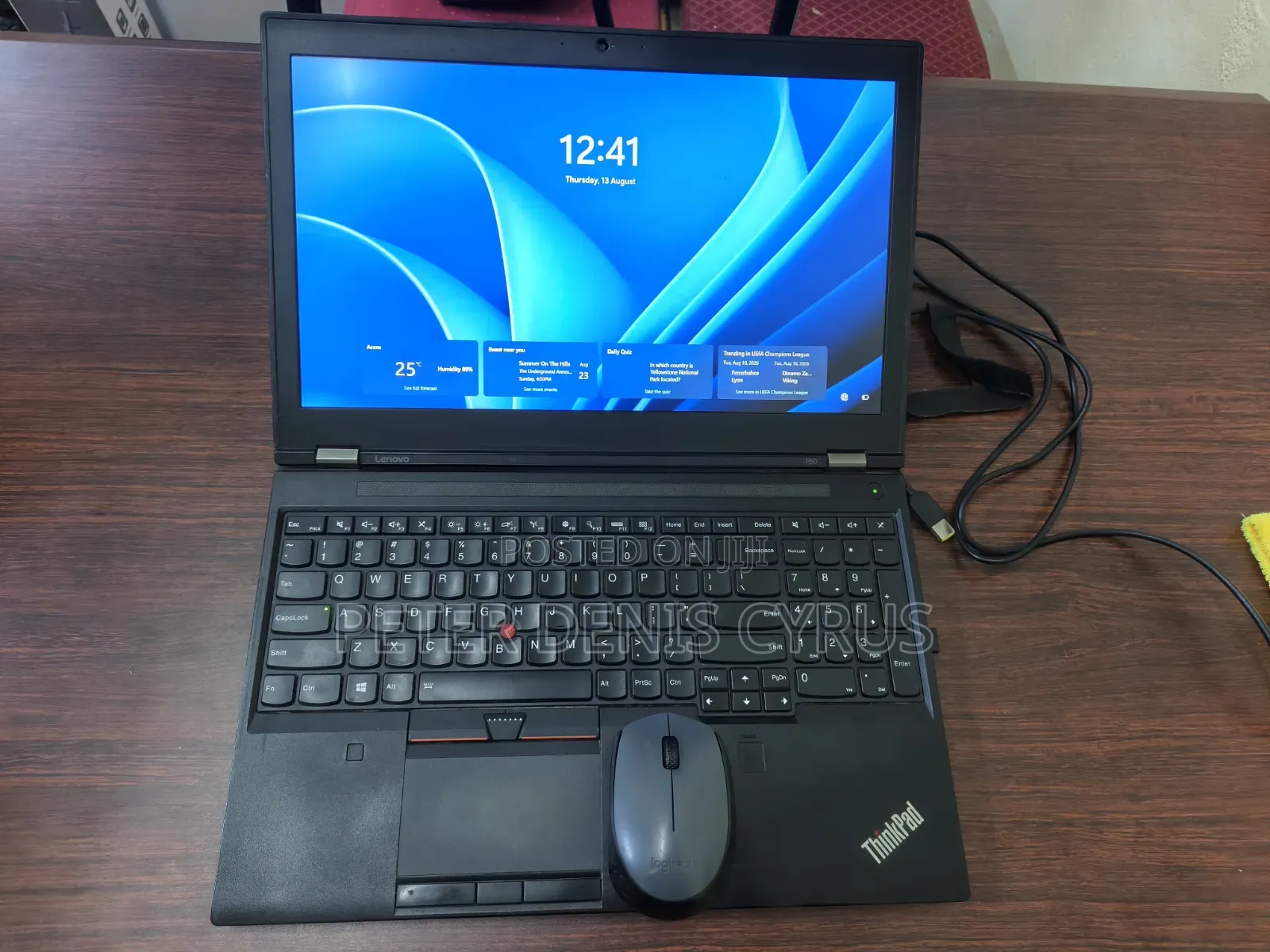 Laptop Lenovo ThinkPad P50 16GB Intel Core i7 SSD 1T