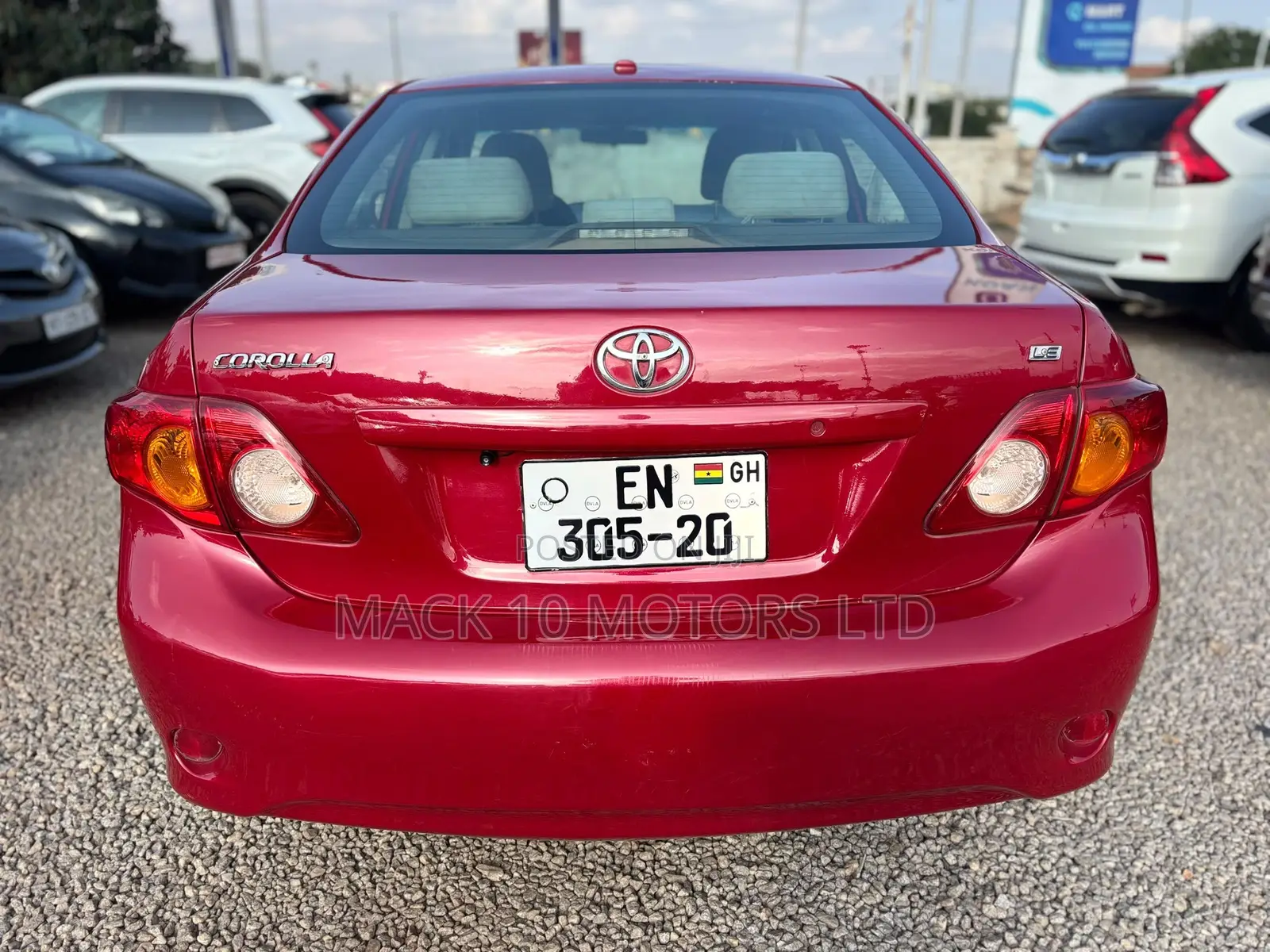 Toyota Corolla LE 4dr Sedan (1.8L 4cyl 4A) 2010 Red