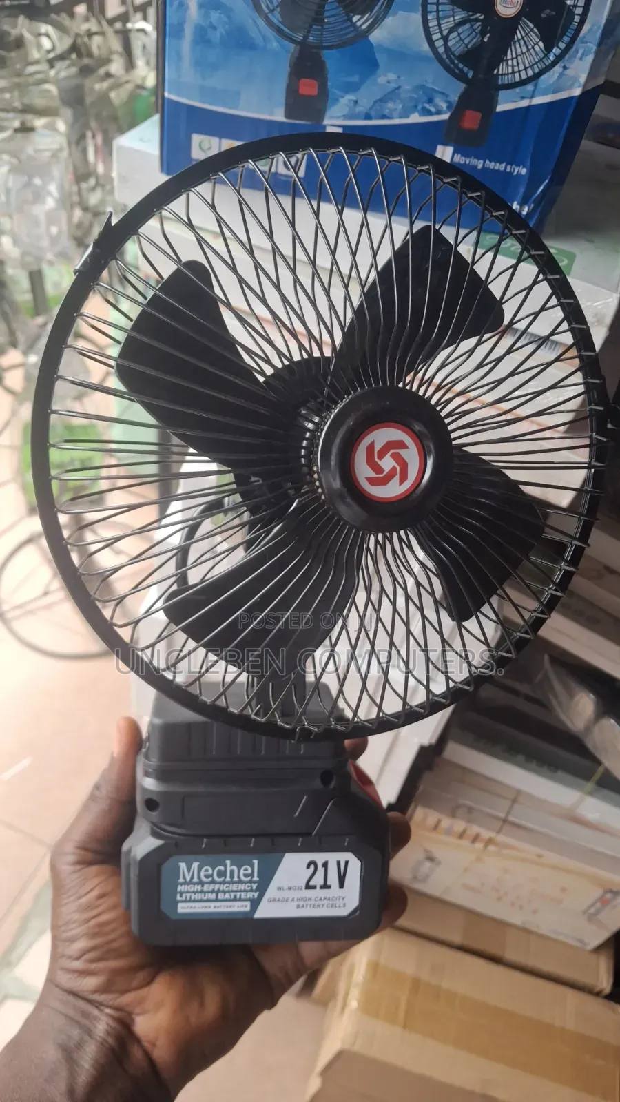 Lithium Battery Fan