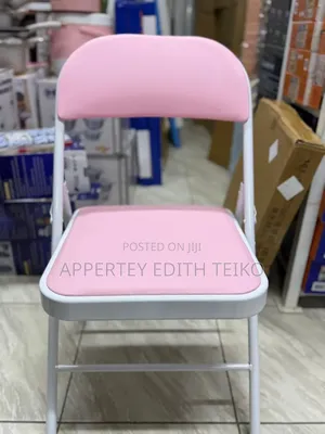 Padded Metal Folding Chair