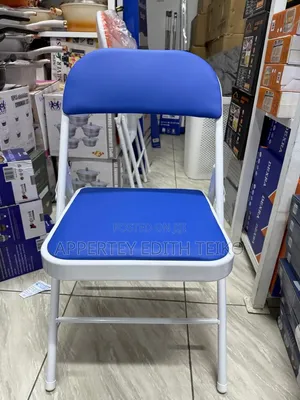 Padded Metal Folding Chair