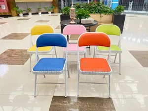 Padded Metal Folding Chair
