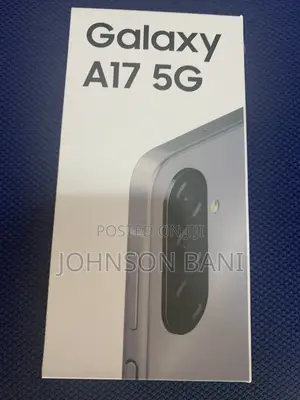 New Samsung Galaxy A17 5G 256 GB Black