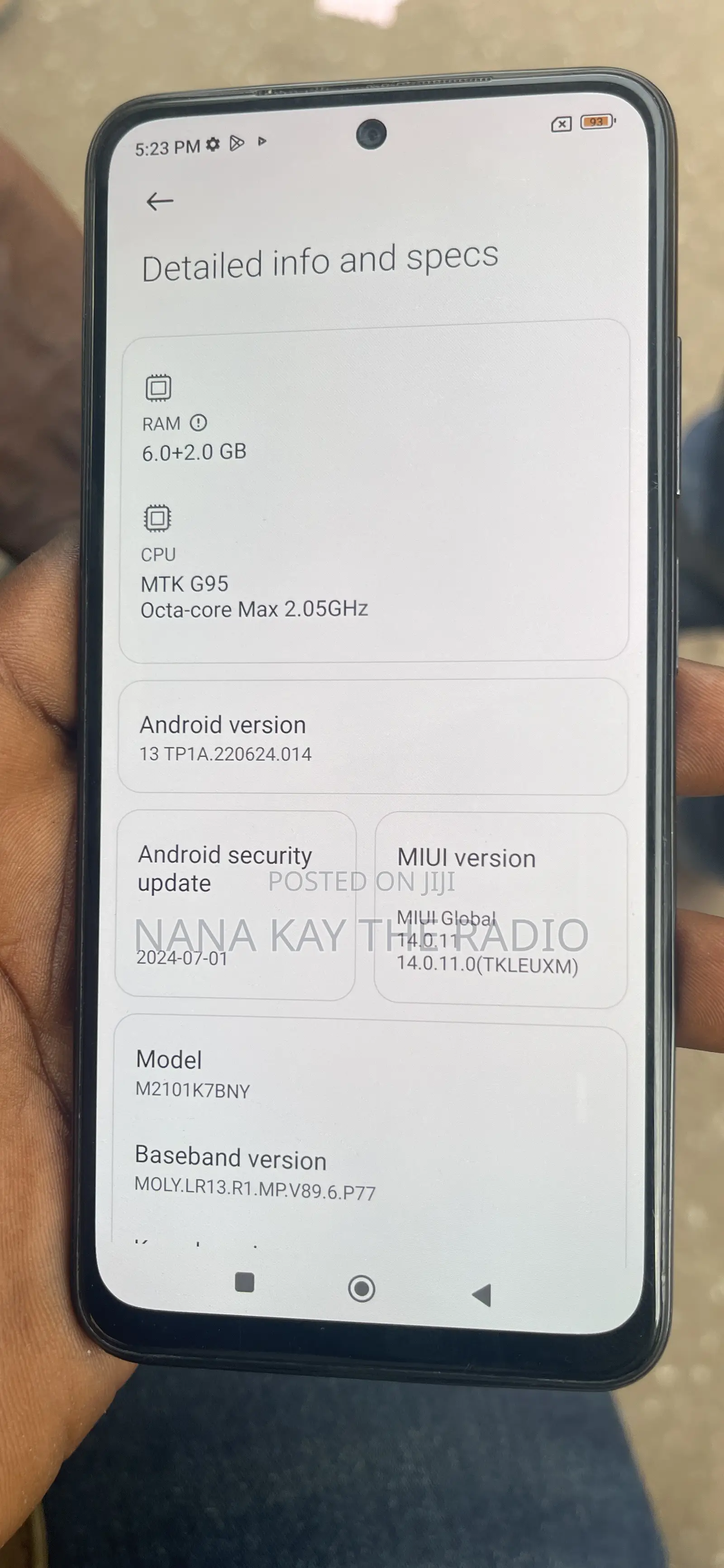 Xiaomi Redmi Note 10S 128 GB Black