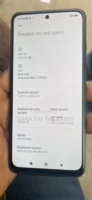 Xiaomi Redmi Note 10S 128 GB Black