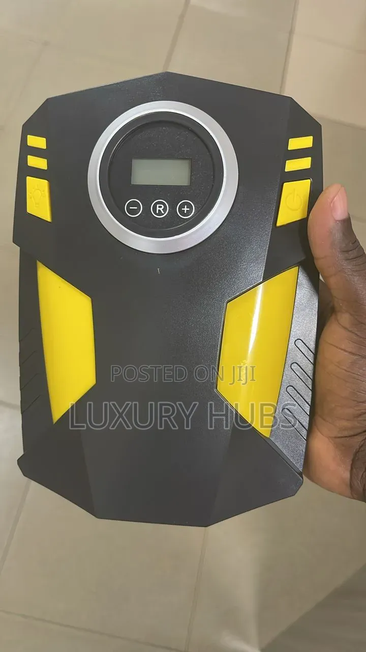 YD-787 Portable Air Compressor | Digital Display | Fast Inflation