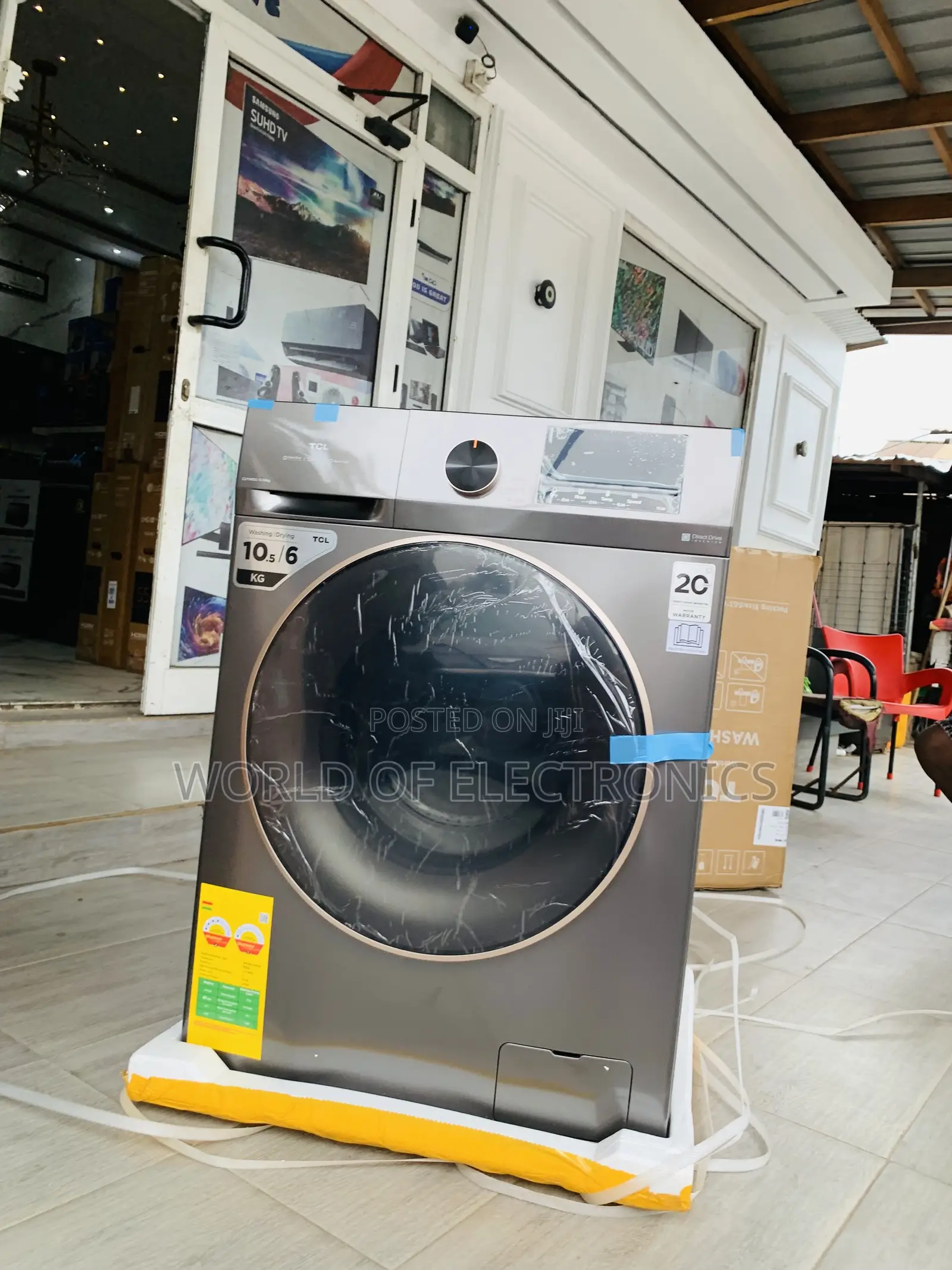 Newly in Box TCL-front Load Washer-10.5kg Dryer-6kgs-C211wdg