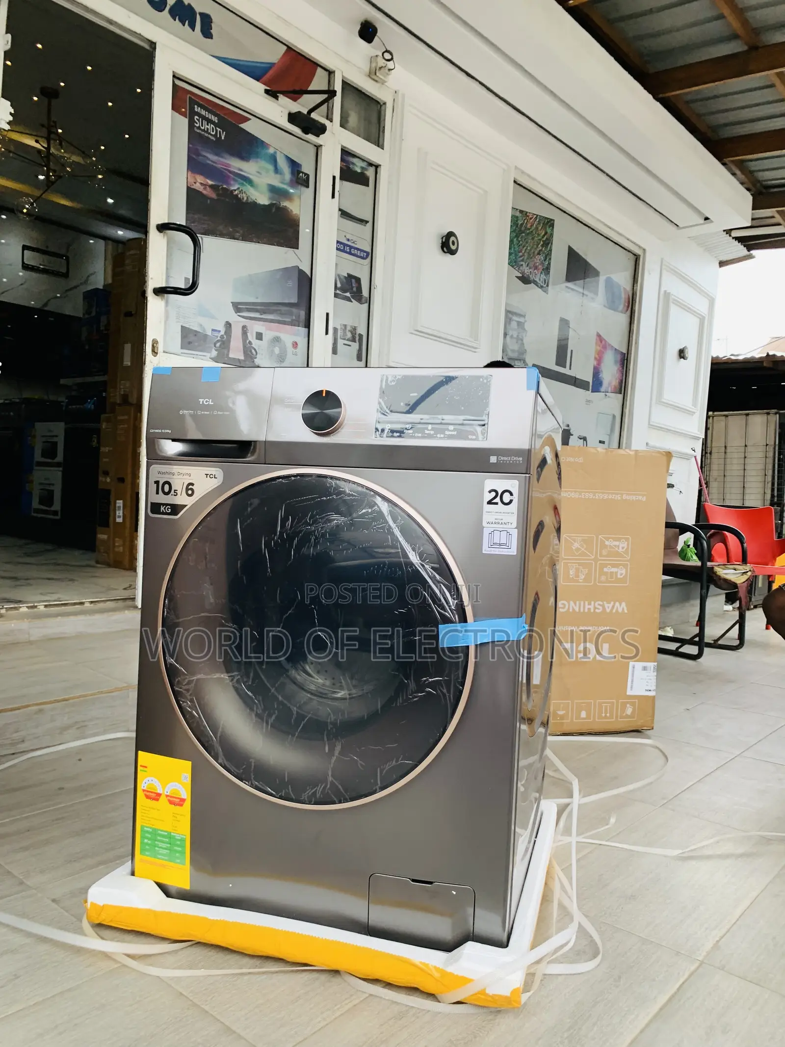 Newly in Box TCL-front Load Washer-10.5kg Dryer-6kgs-C211wdg