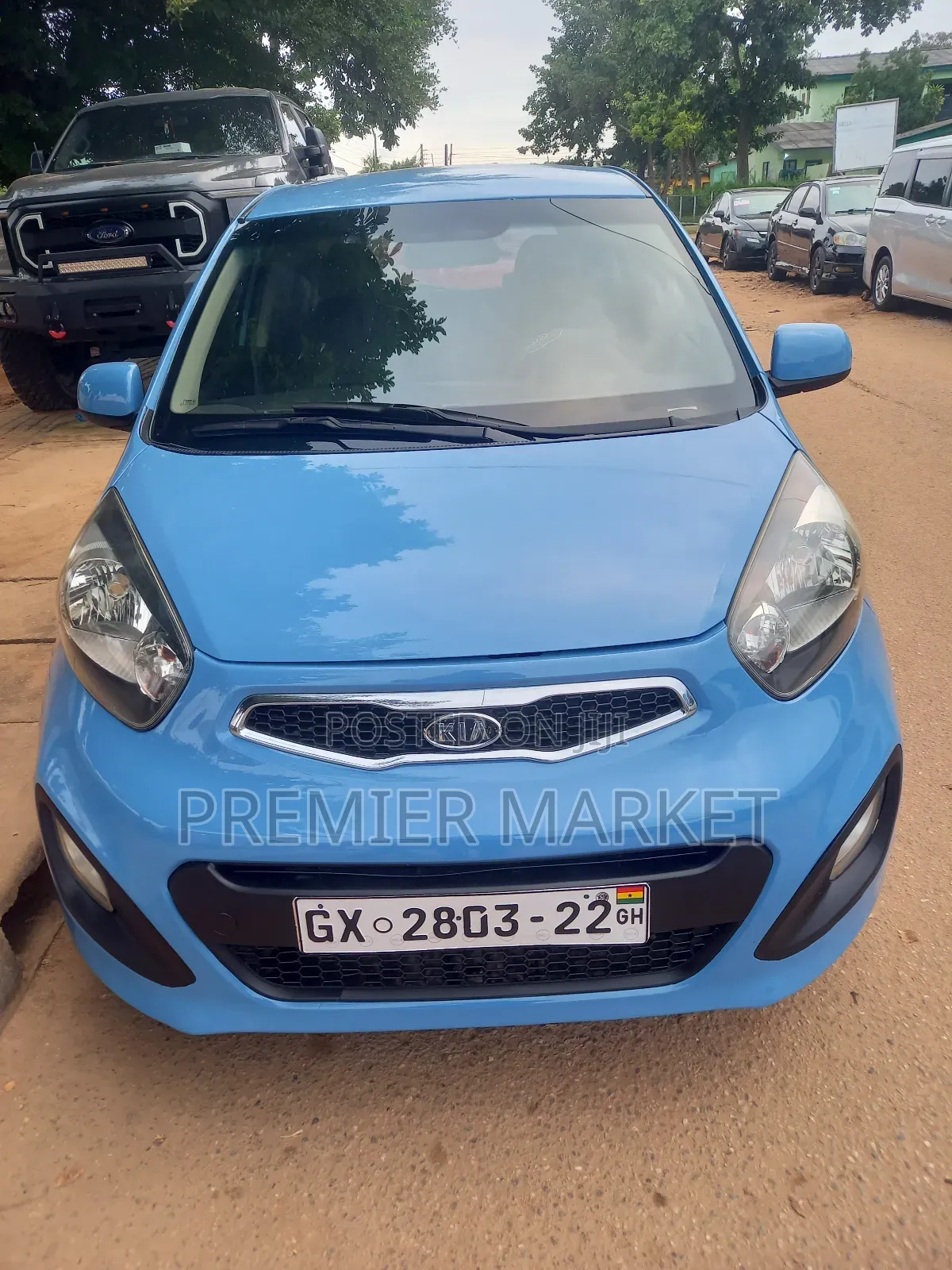 Kia Morning 2012 Blue