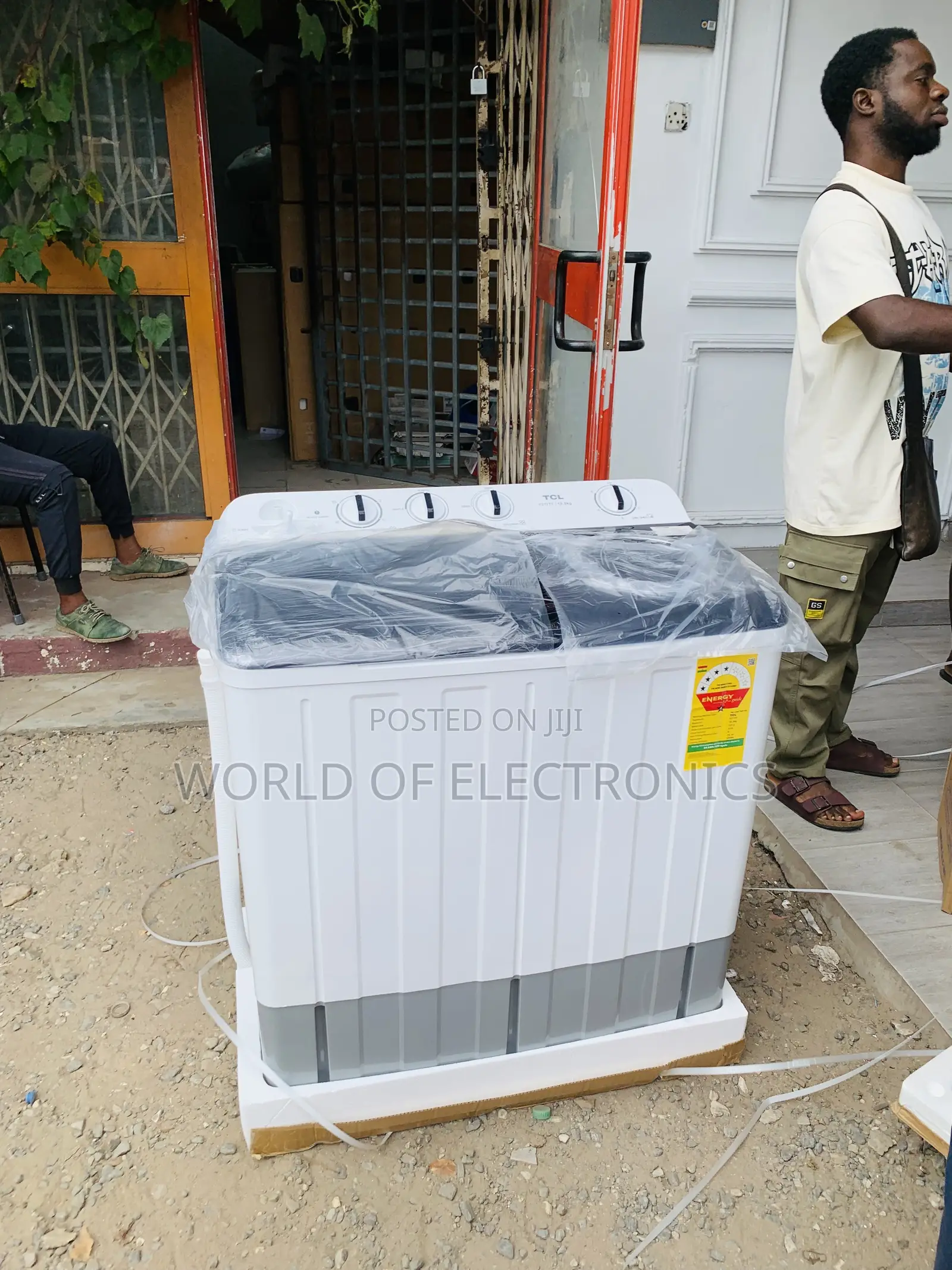 Place Your Order TCL 10.5KG Twin Tub (Semi-Automatic) Washing Machine