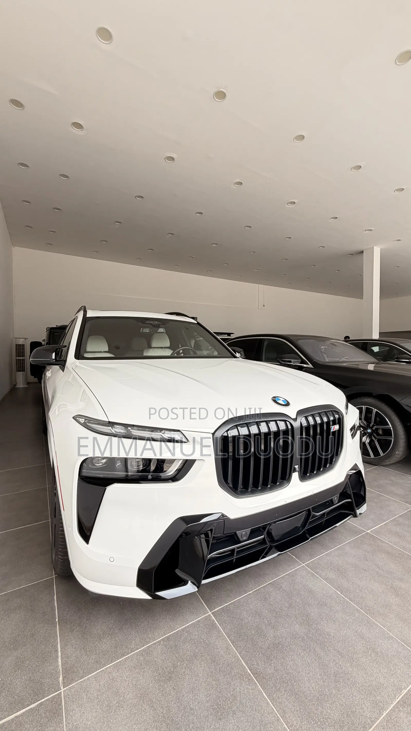 New BMW X7 M60i Sports Activity Vehicle 2025 White