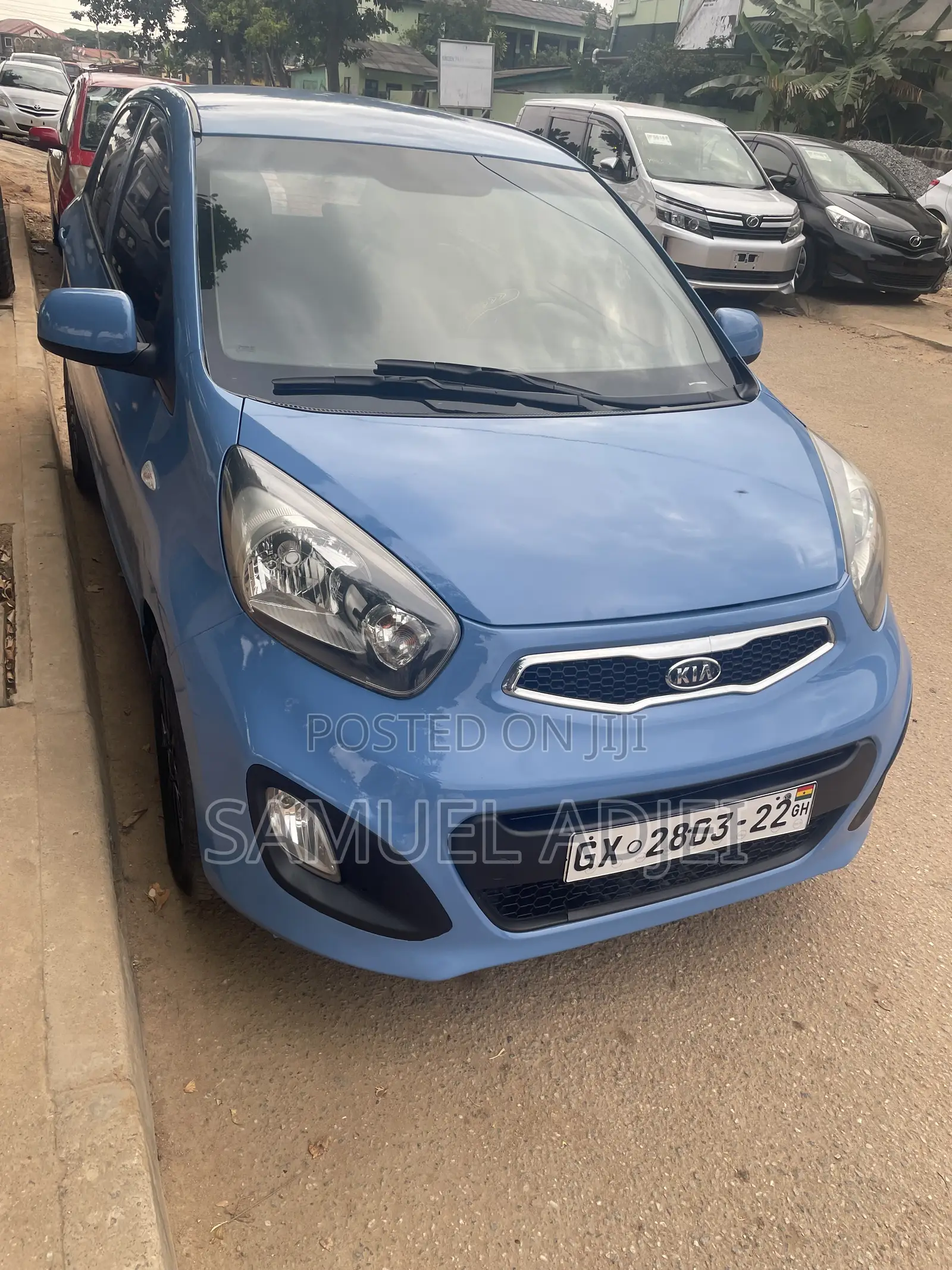 Kia Morning 2012 Blue