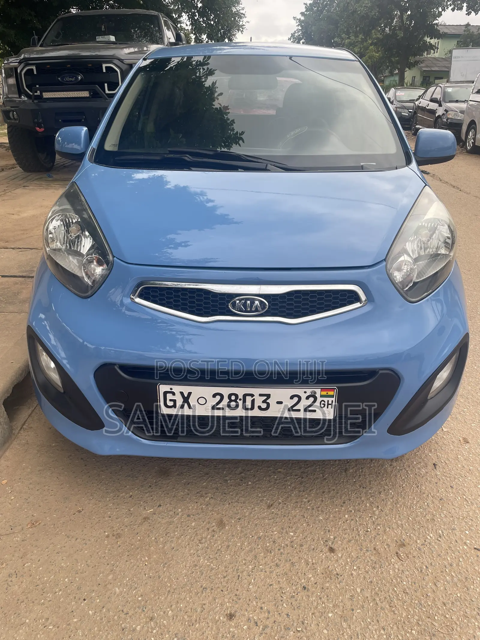 Kia Morning 2012 Blue