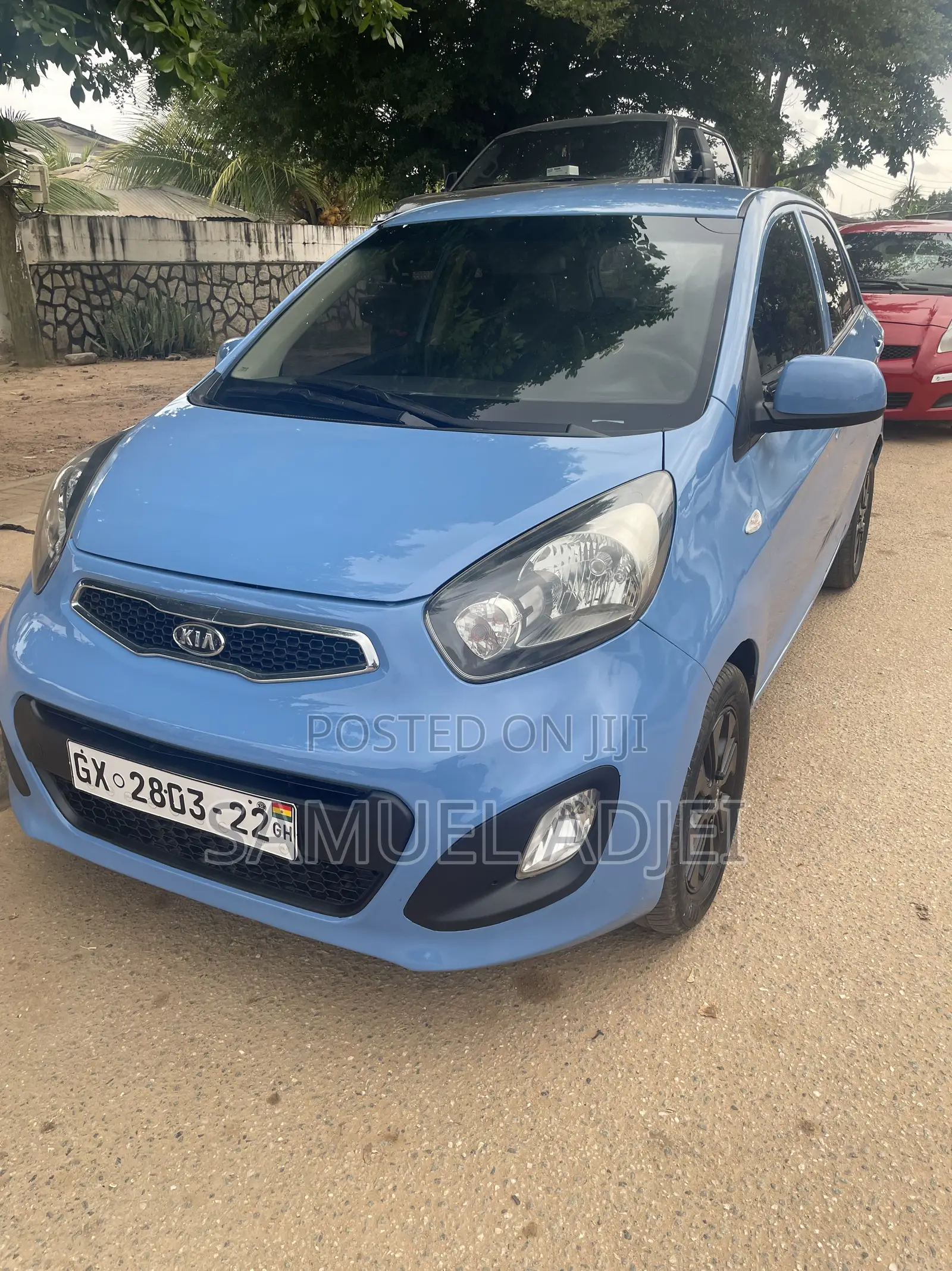 Kia Morning 2012 Blue