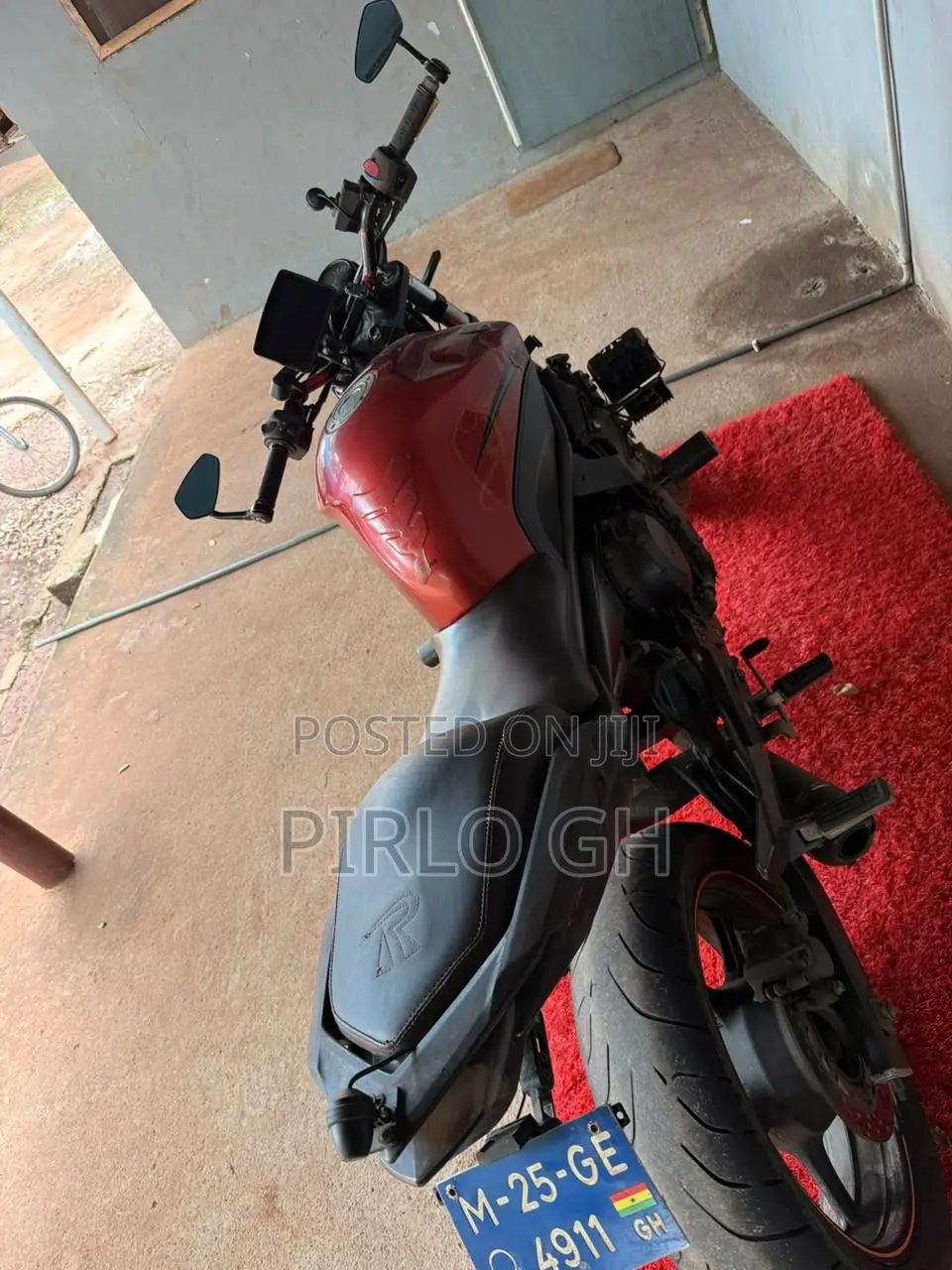 Yamaha FZ6 2011 Red