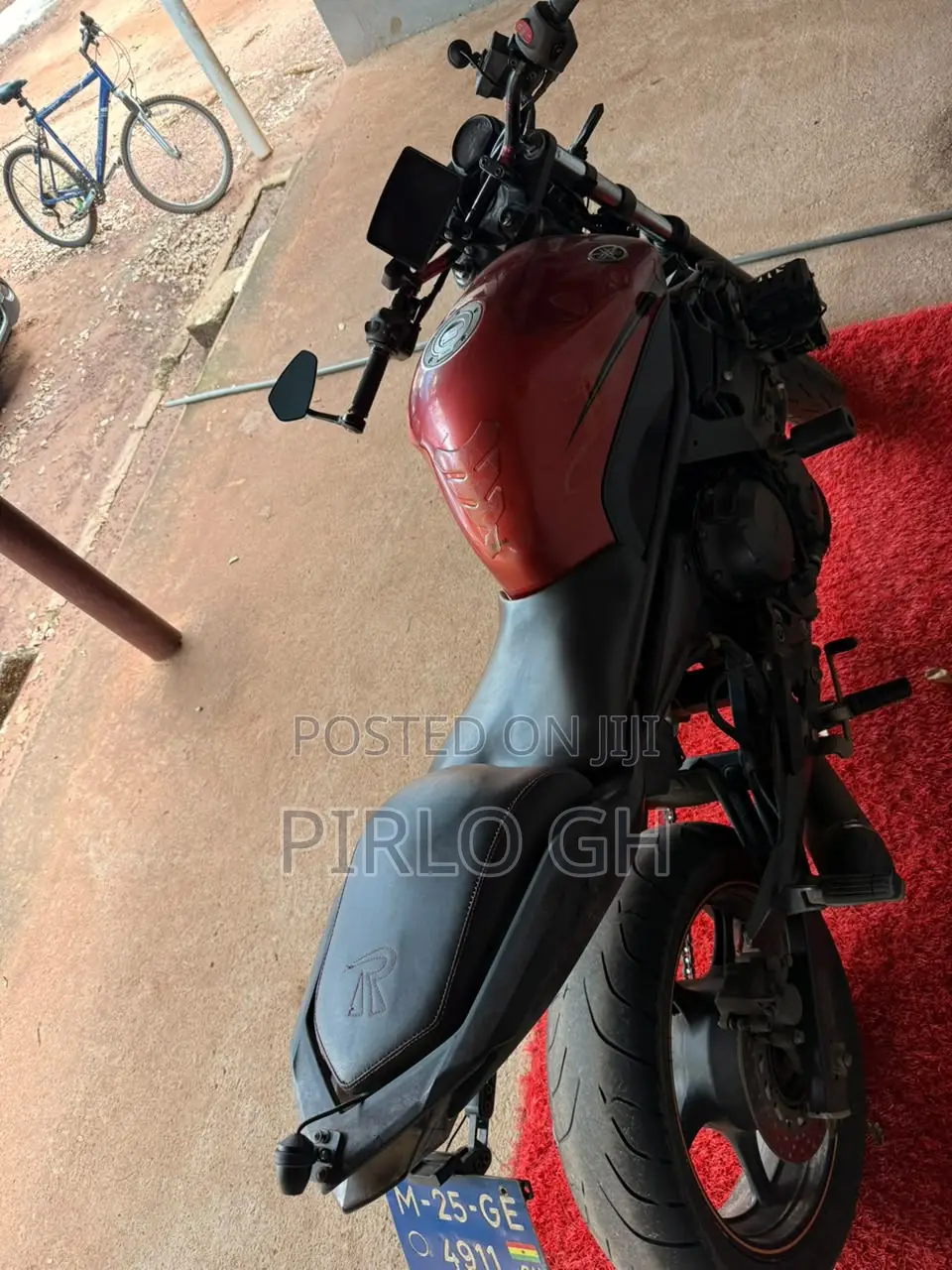Yamaha FZ6 2011 Red