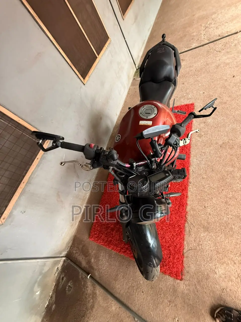 Yamaha FZ6 2011 Red
