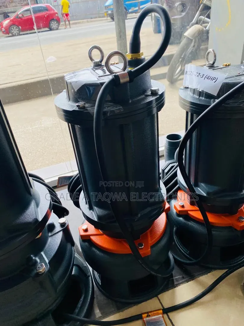 Thermal Protection Rated,Leo 5.5hp Sewage Pump