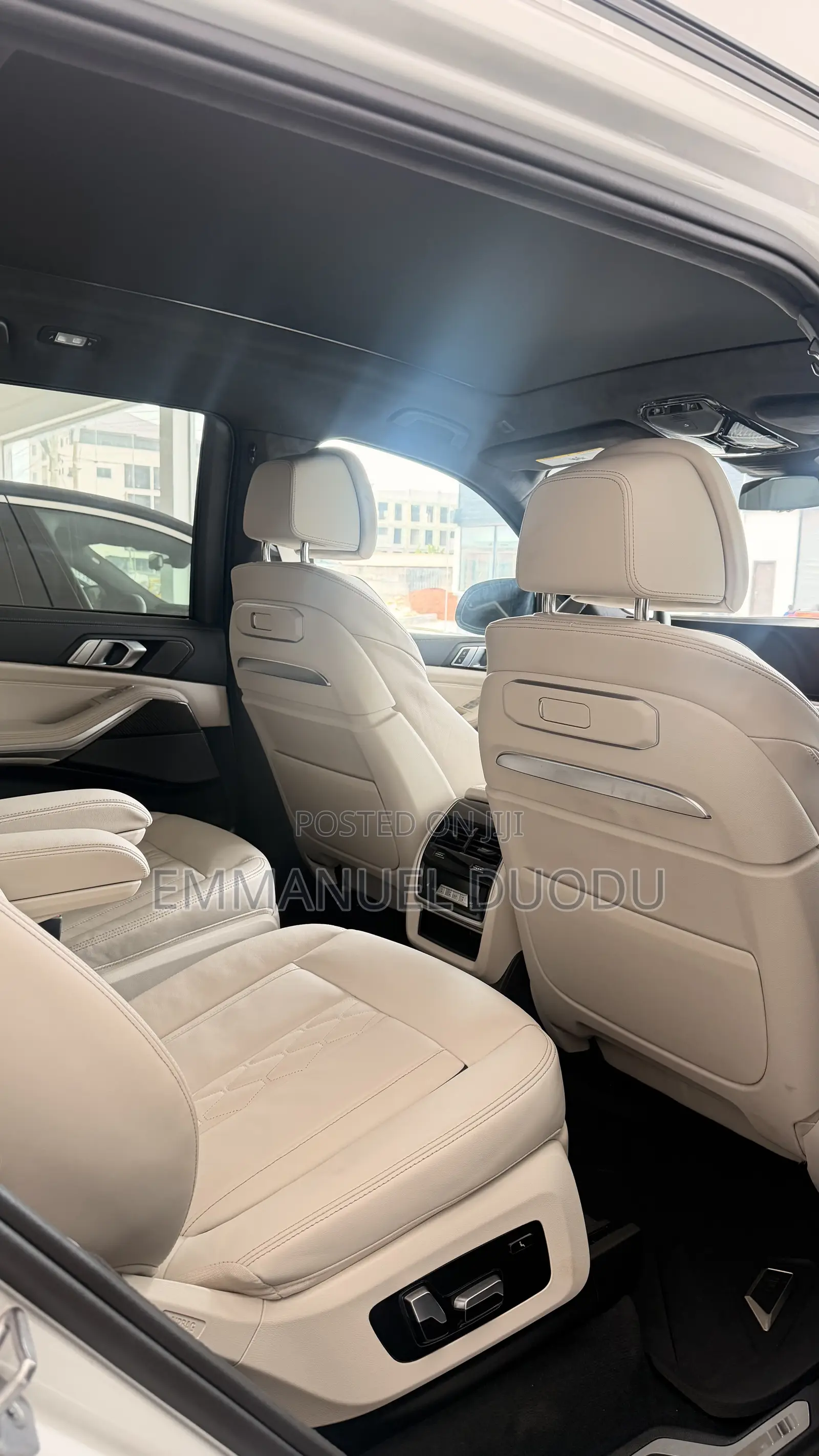 New BMW X7 M60i Sports Activity Vehicle 2025 White