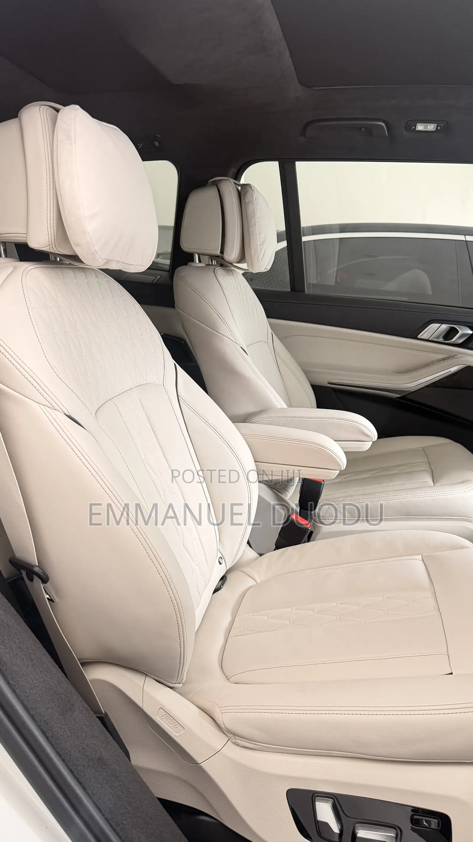 New BMW X7 M60i Sports Activity Vehicle 2025 White