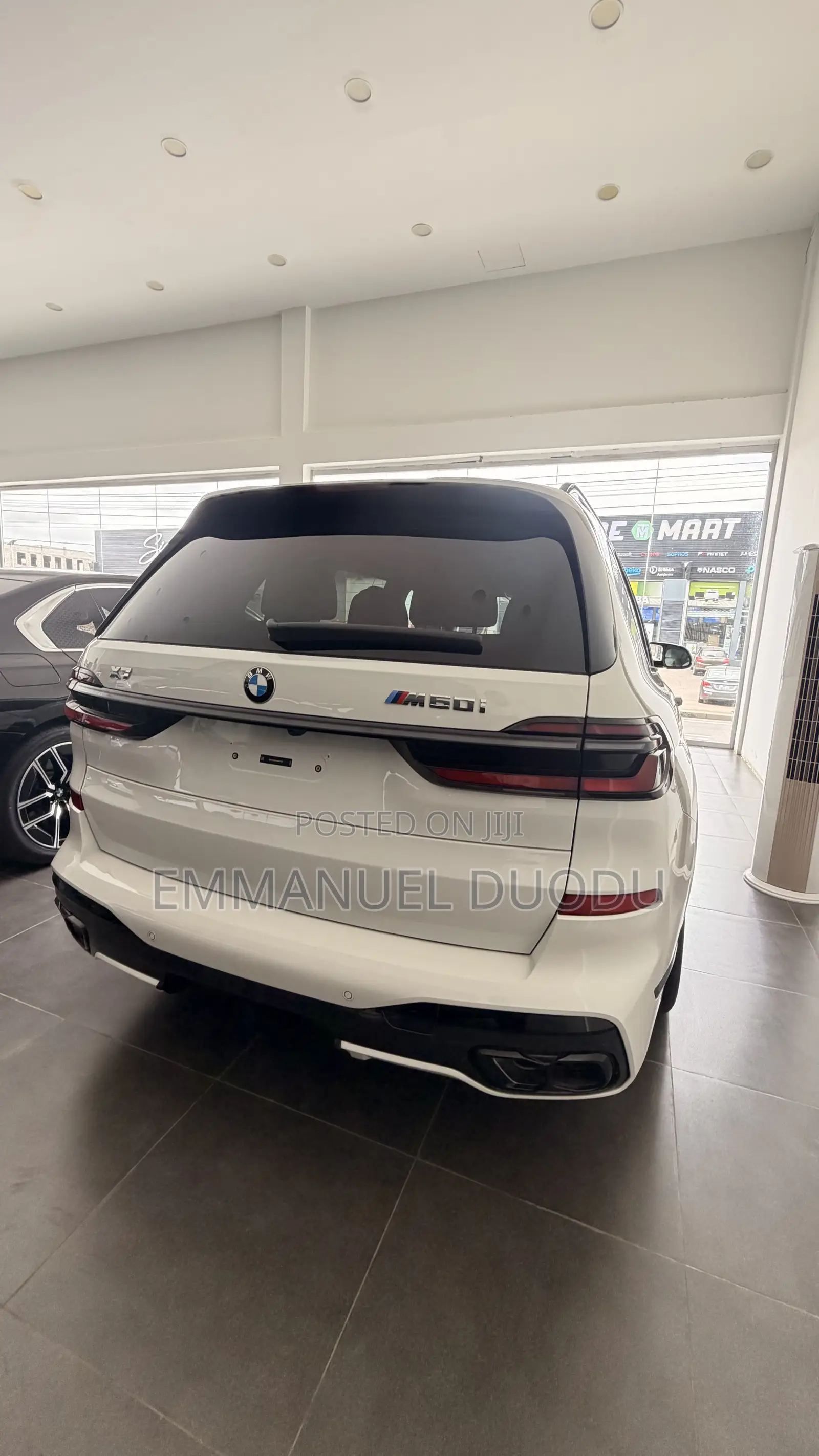 New BMW X7 M60i Sports Activity Vehicle 2025 White