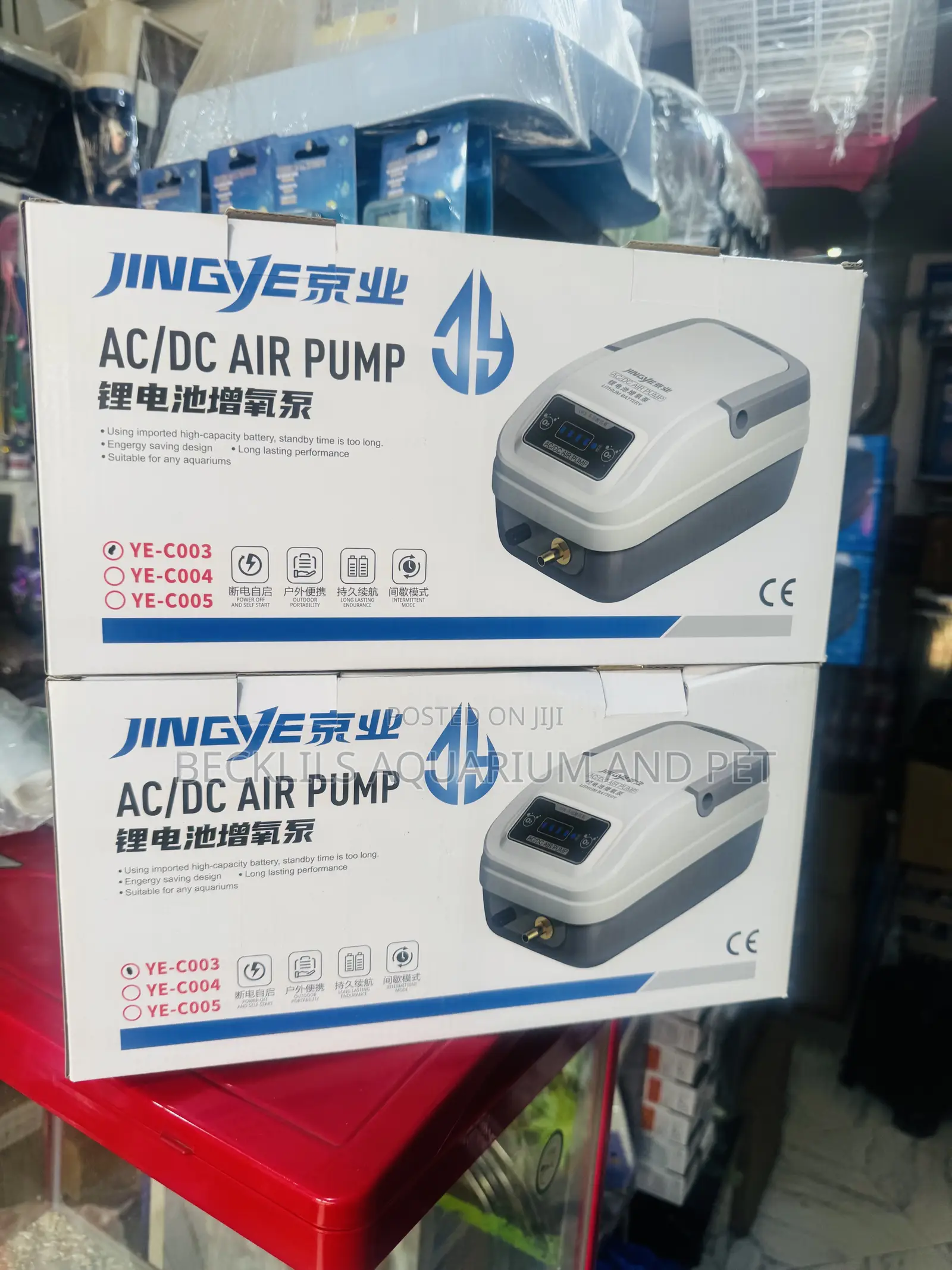 Jingy Rechargeable AC/Dc Pump