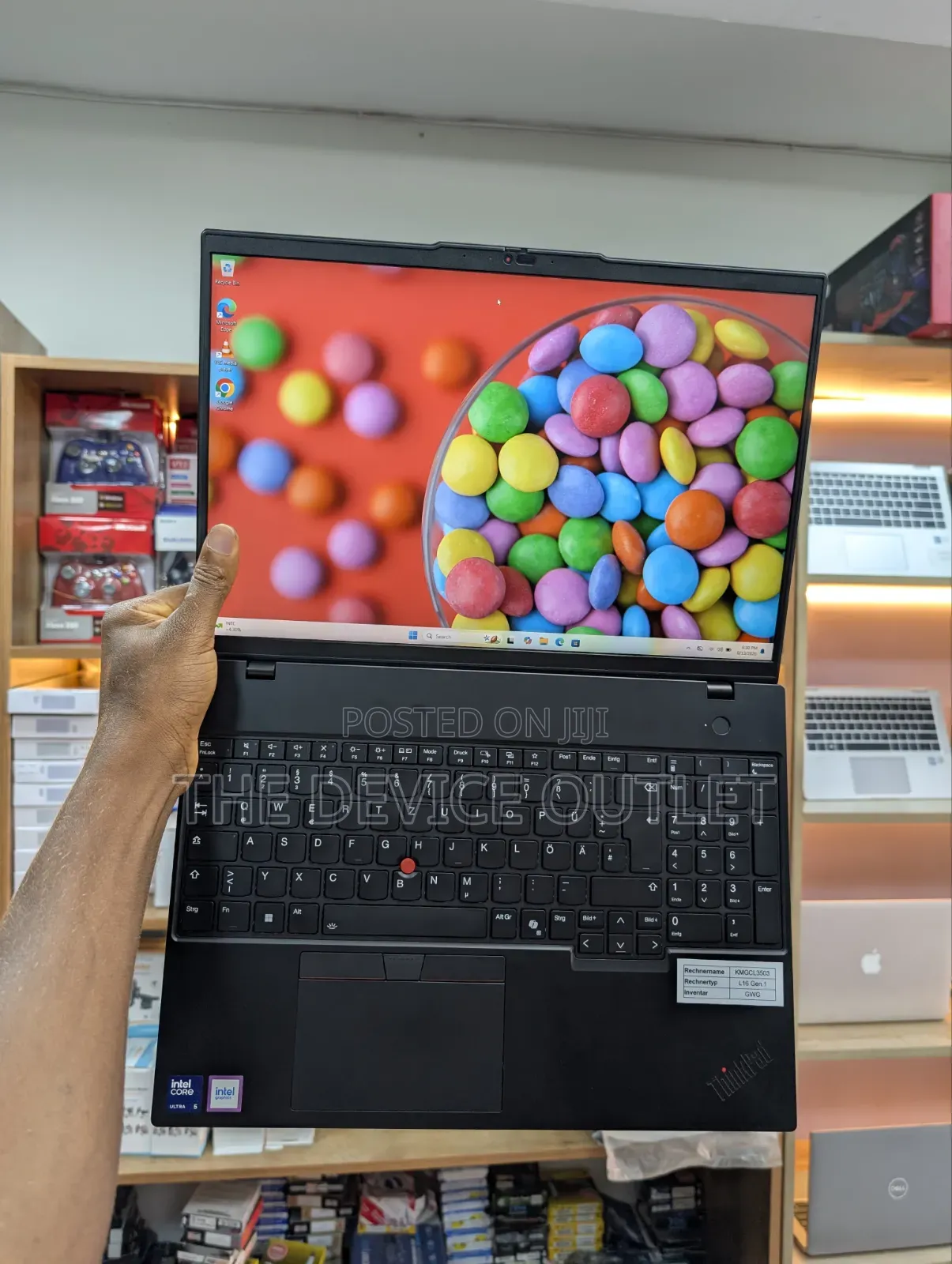 Laptop Lenovo ThinkPad L15 Gen 3 16GB Intel Core Ultra 5 SSD 512GB