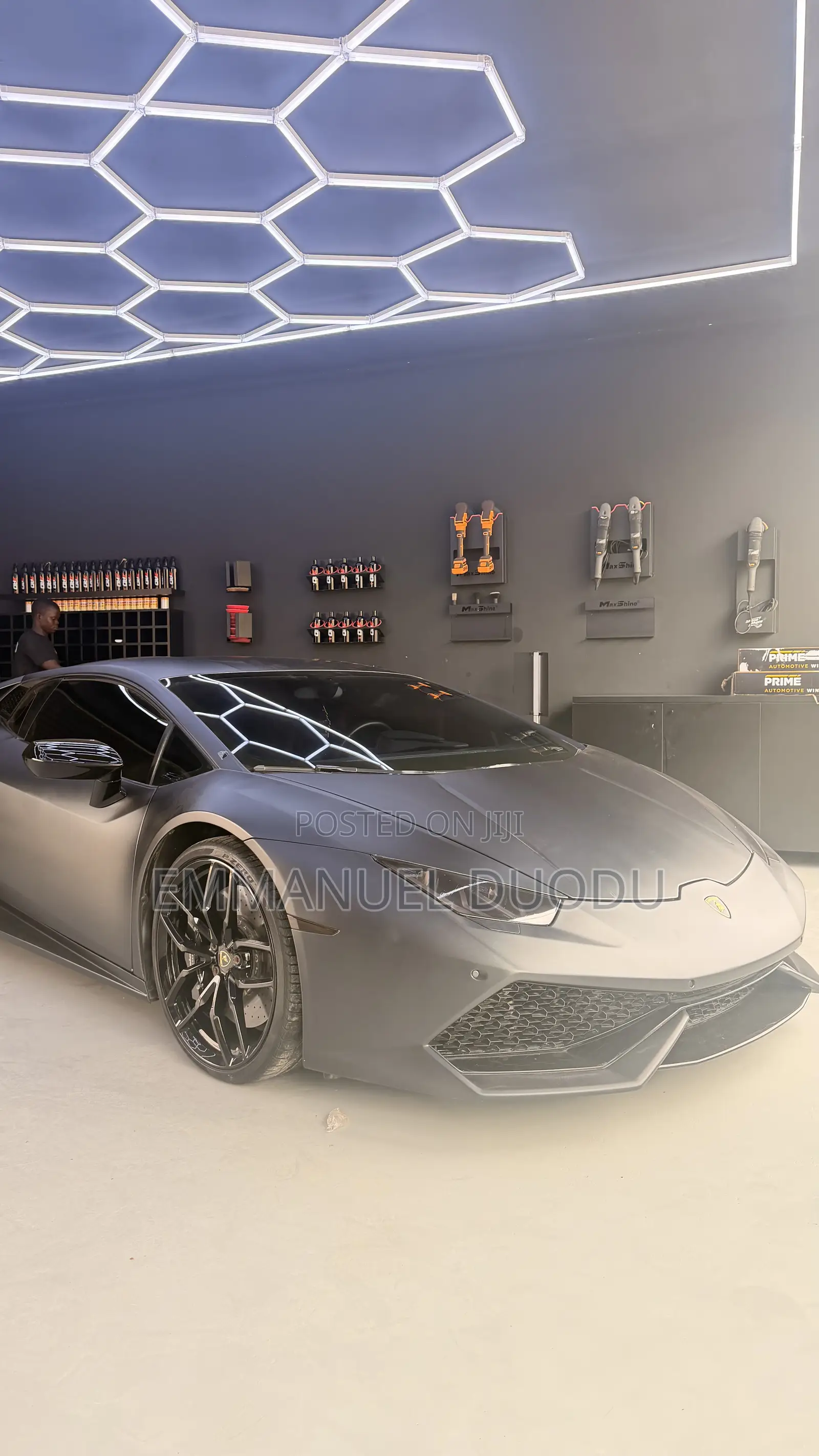 Lamborghini Huracan 2016 Matt Black