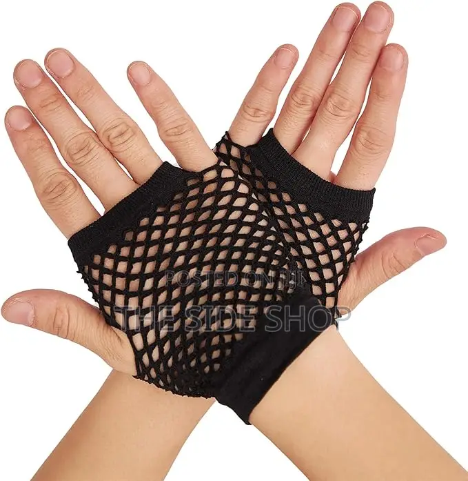 Short Fishnet Gloves Fingerless