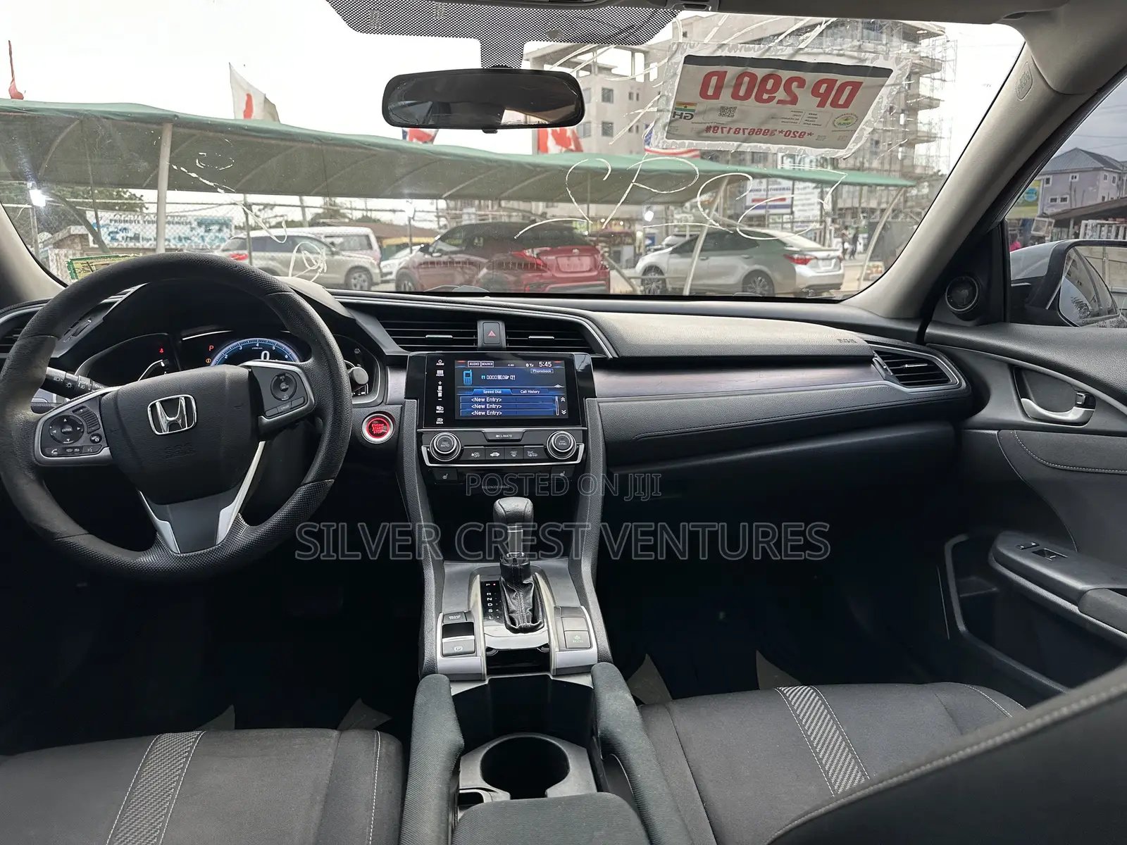 Honda Civic EX-L 4dr Sedan (1.5L 4cyl) 2016 Silver