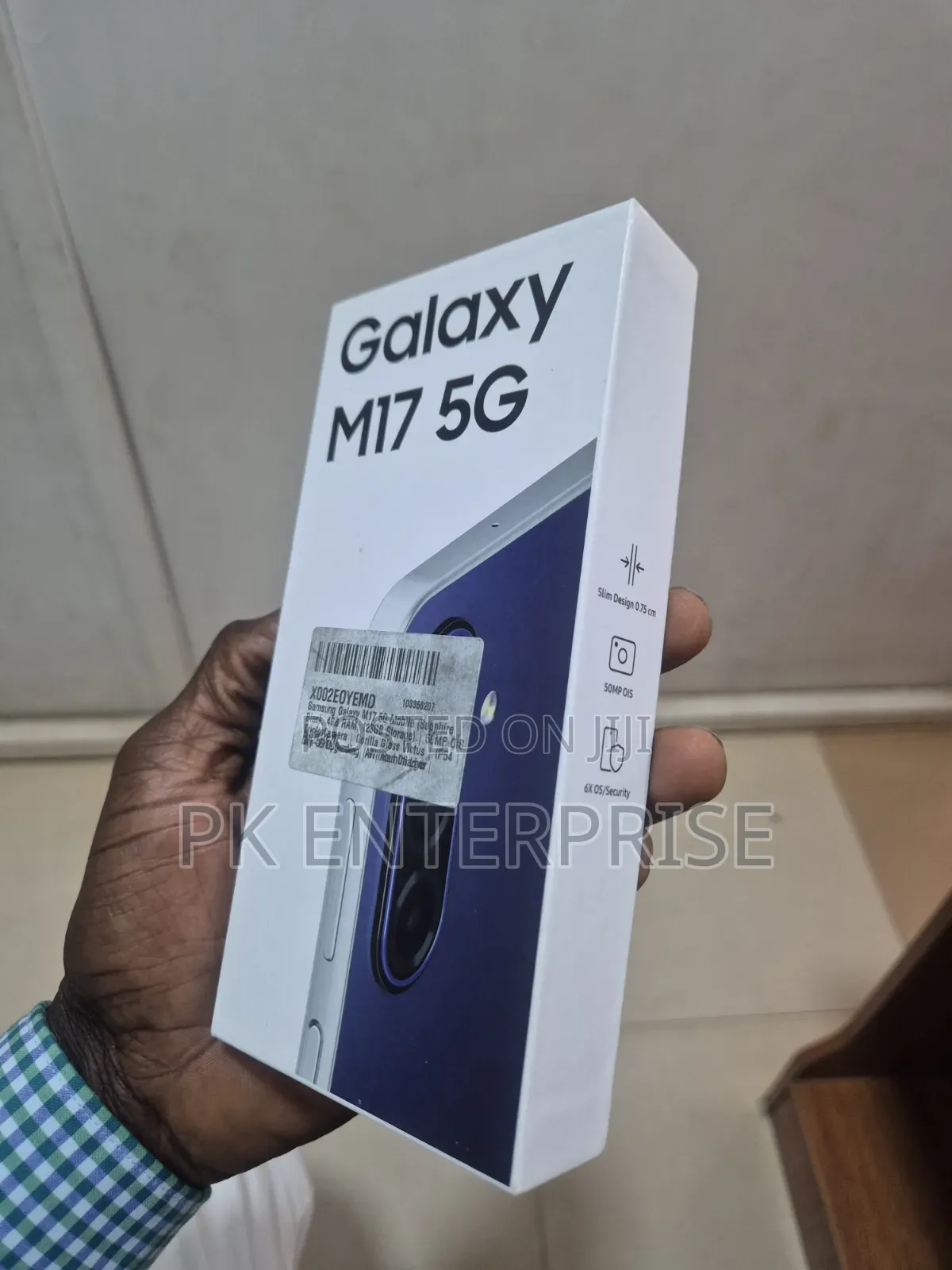 New Samsung Galaxy M17 5G 128 GB Blue