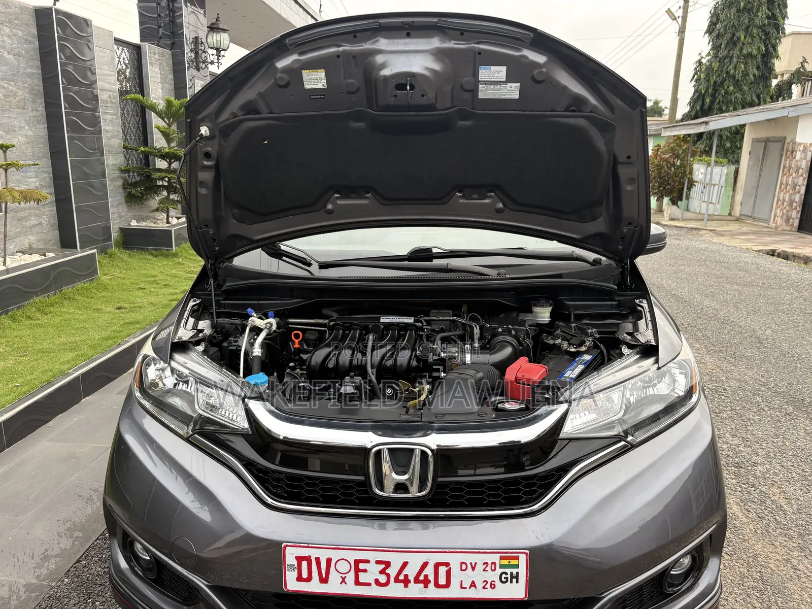 Honda Fit Sport 2018 Gray