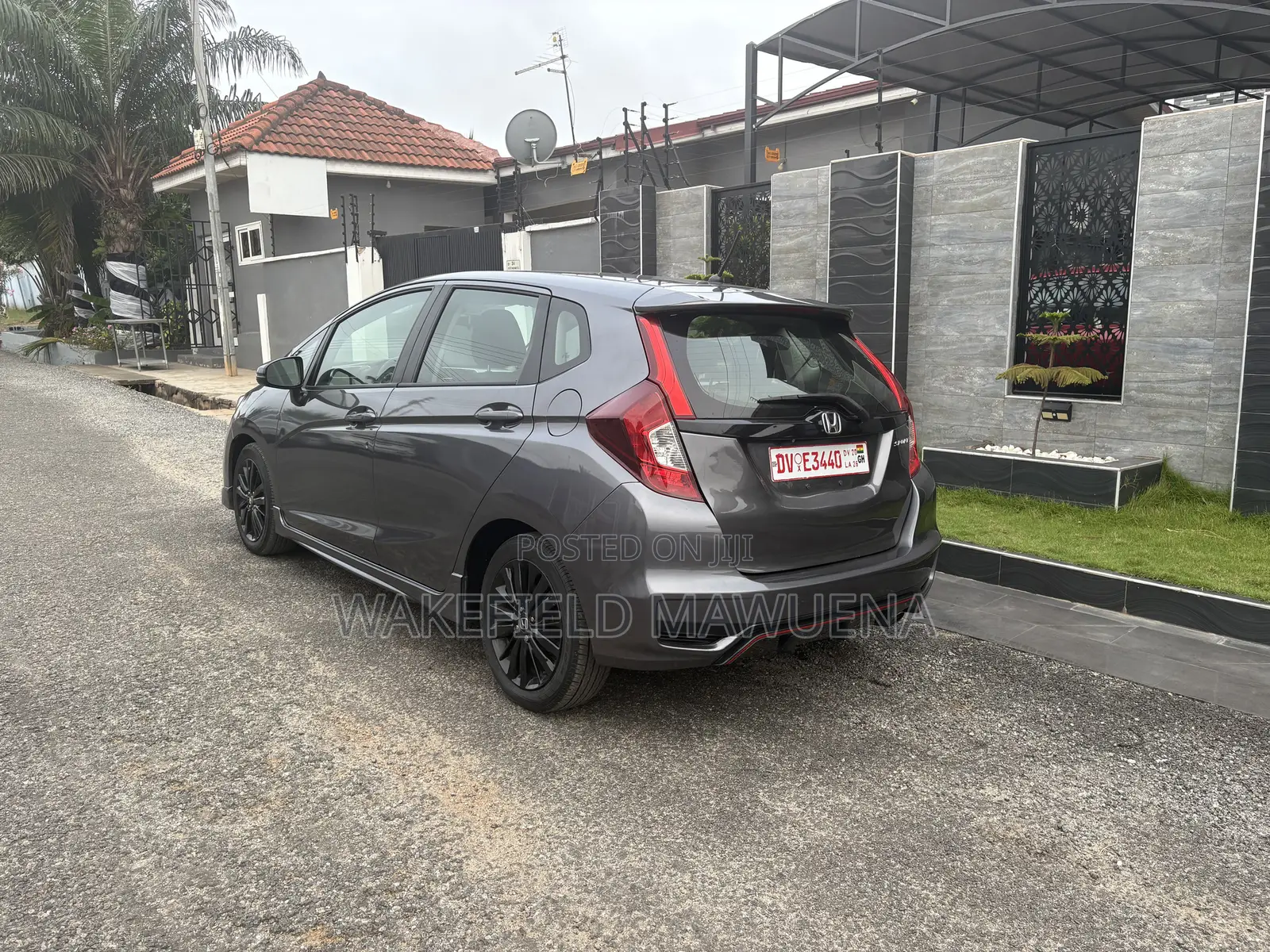 Honda Fit Sport 2018 Gray
