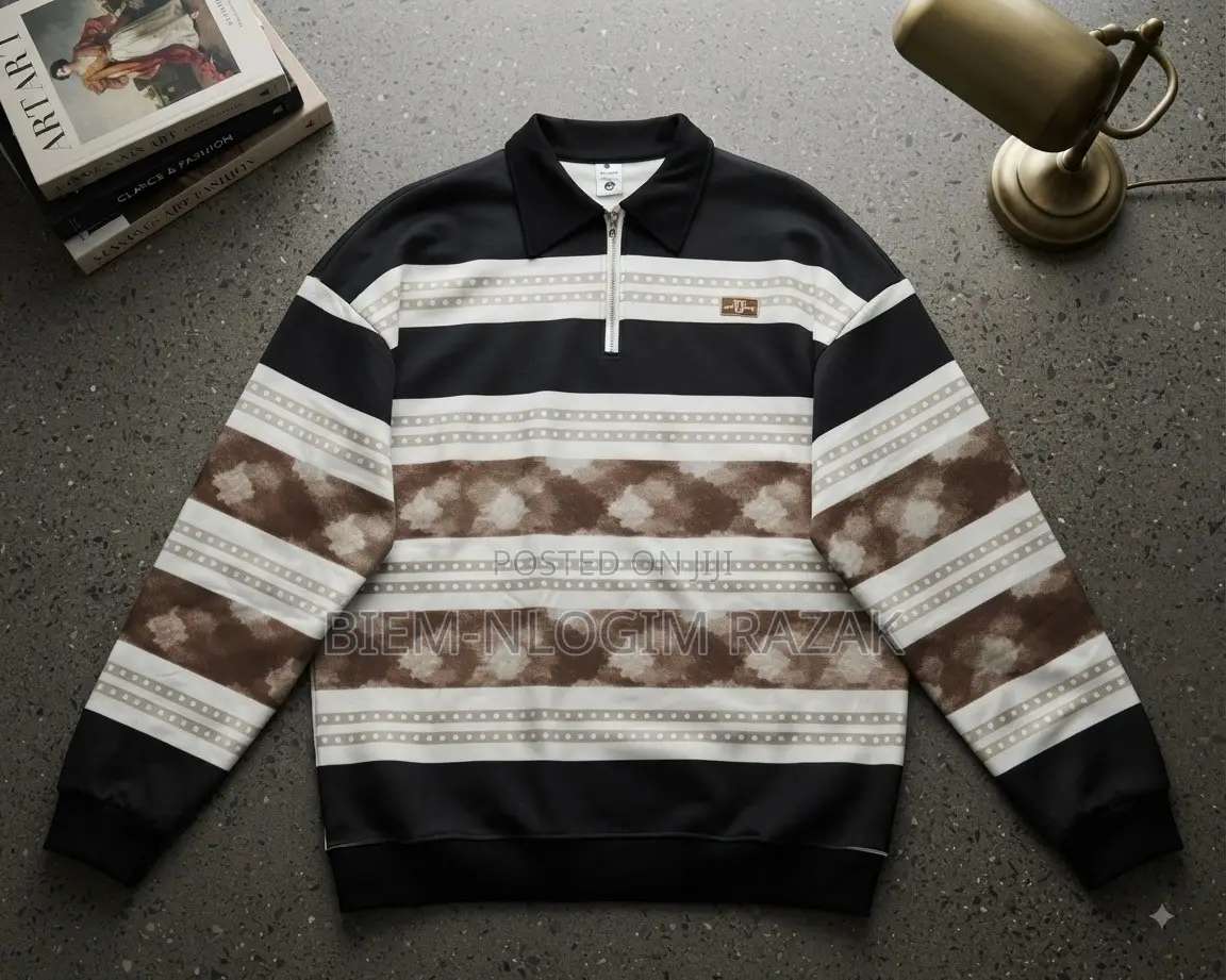High Quality Thick N Heavy Striped Sweaters Available in Stock
