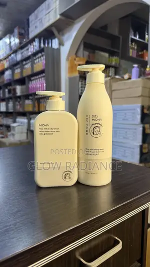 Midha Body Milk Lotion and Shower Bath