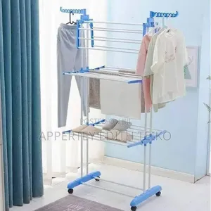 3-Layer Foldable Clothes Drying Rack