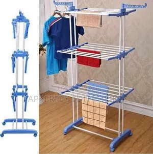 3-Layer Foldable Clothes Drying Rack