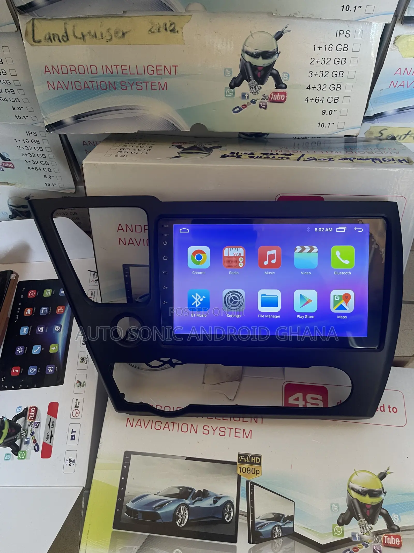 Honda Civic 2014 Android Infotainment Upgrade Screen 9”