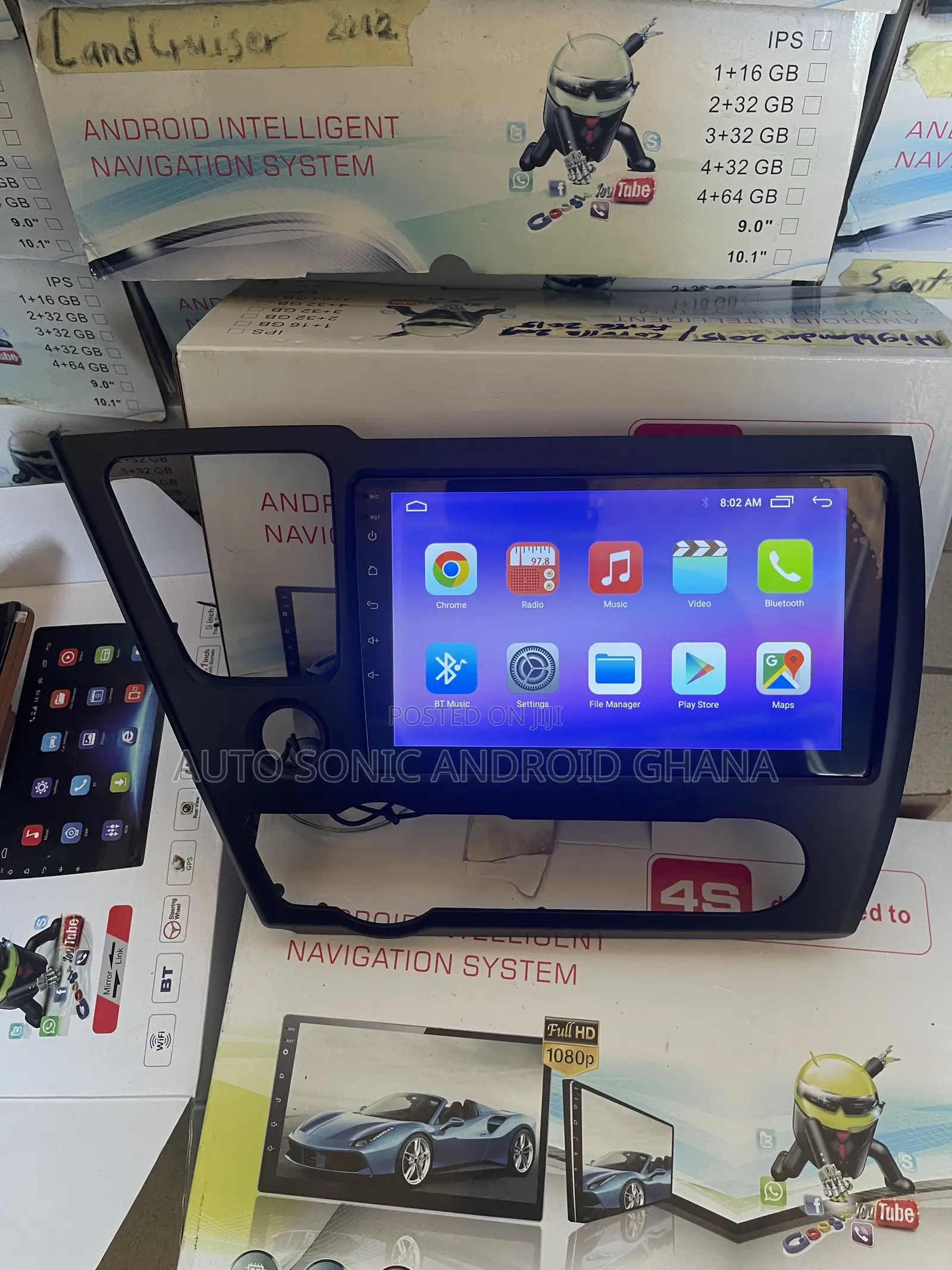 Honda Civic 2014 Android Infotainment Upgrade Screen 9”