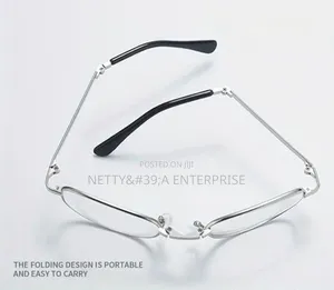 Foldable Reading Glasses (Silver)