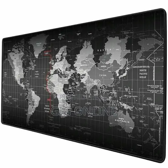 World Map Mouse Pad