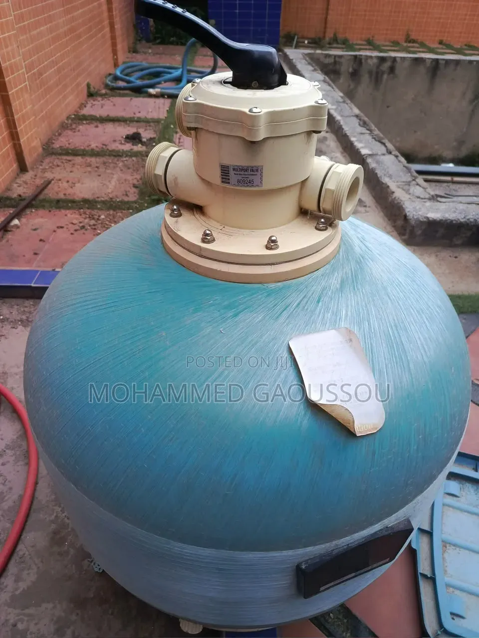 Swimming Pool Water Filter Tank