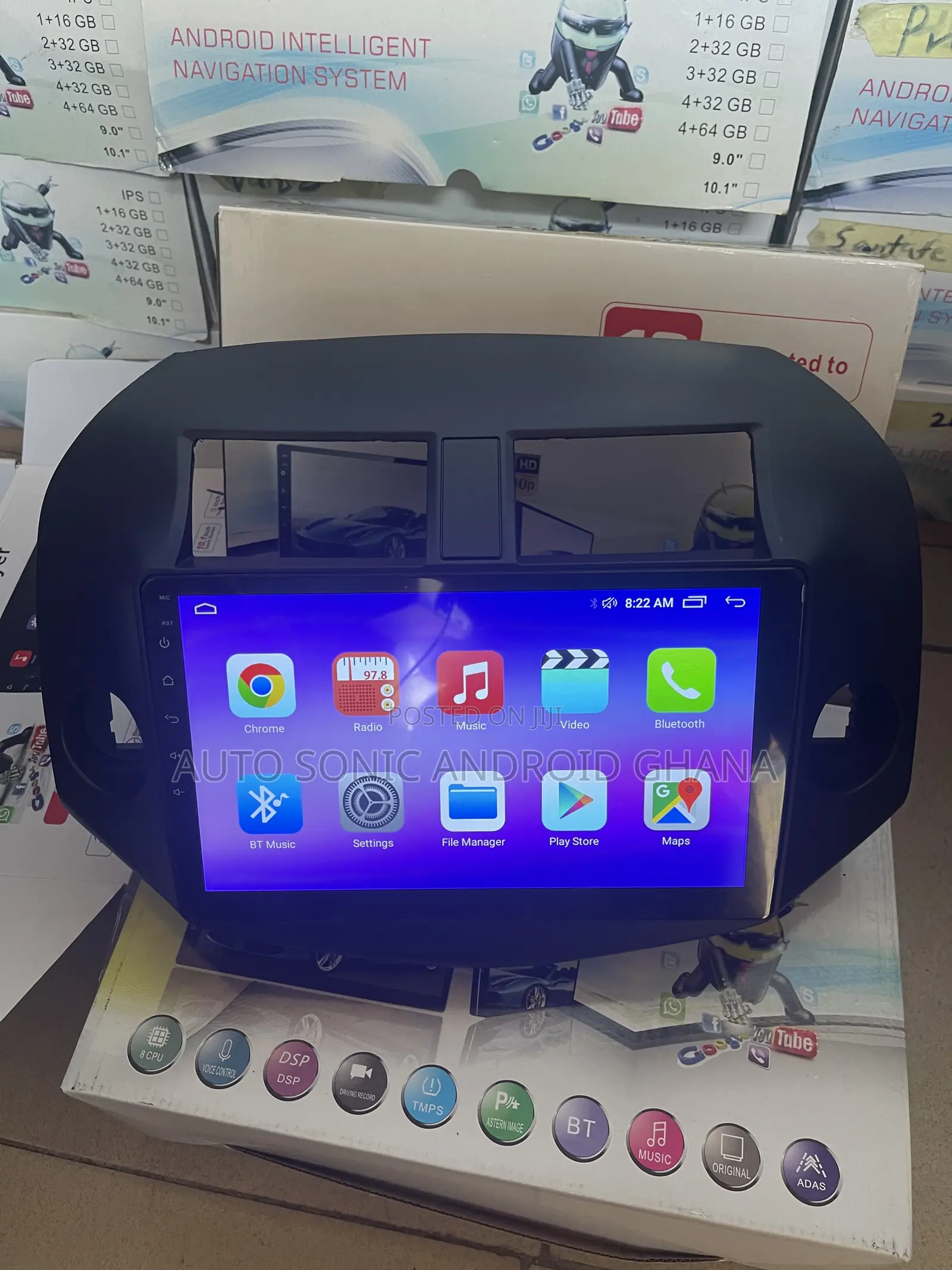 Toyota RAV4 2010 Android Infotainment Upgrade Screen 10”