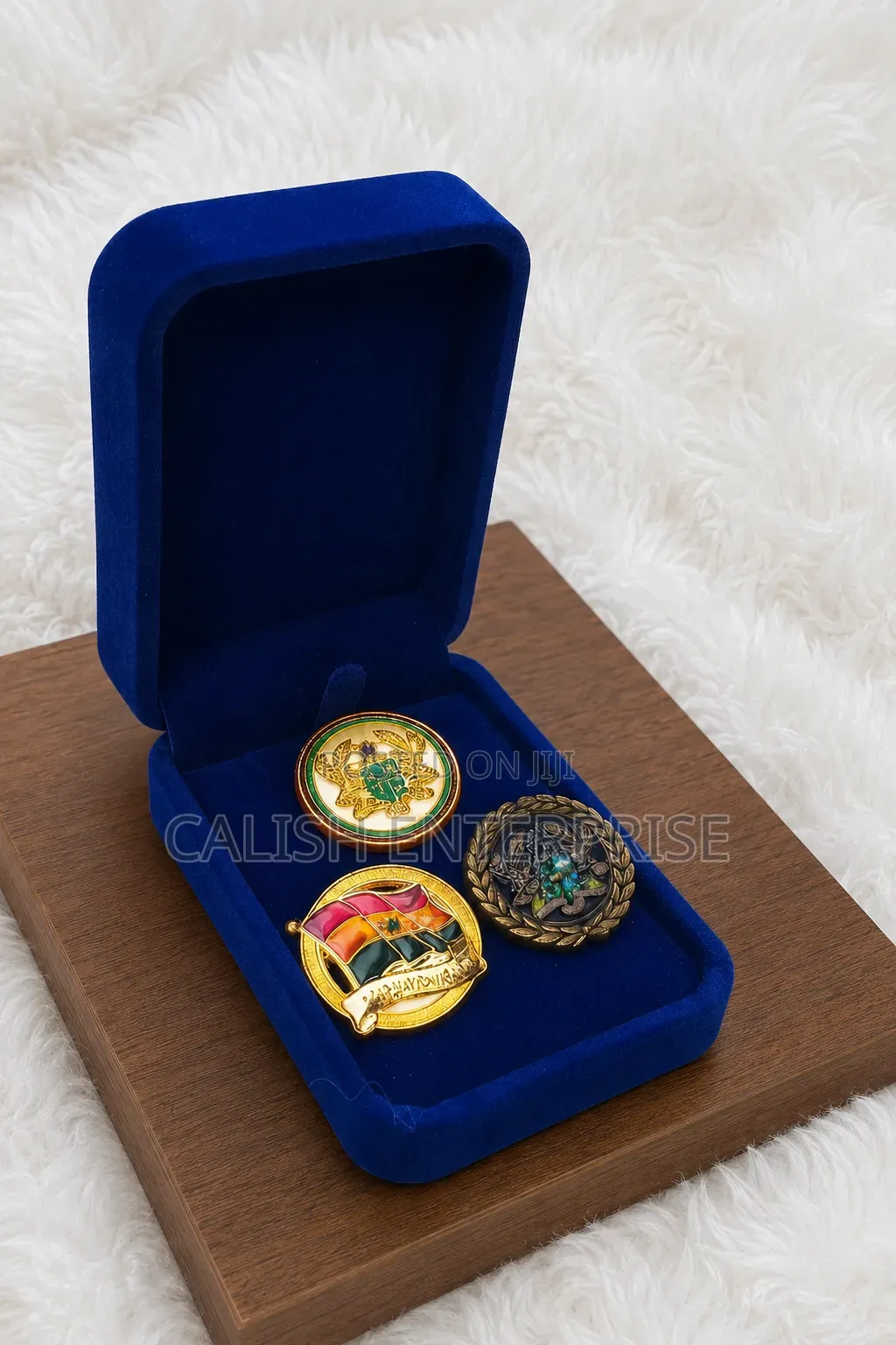 Premium 3-in-1 African Heritage Lapel Pin Set