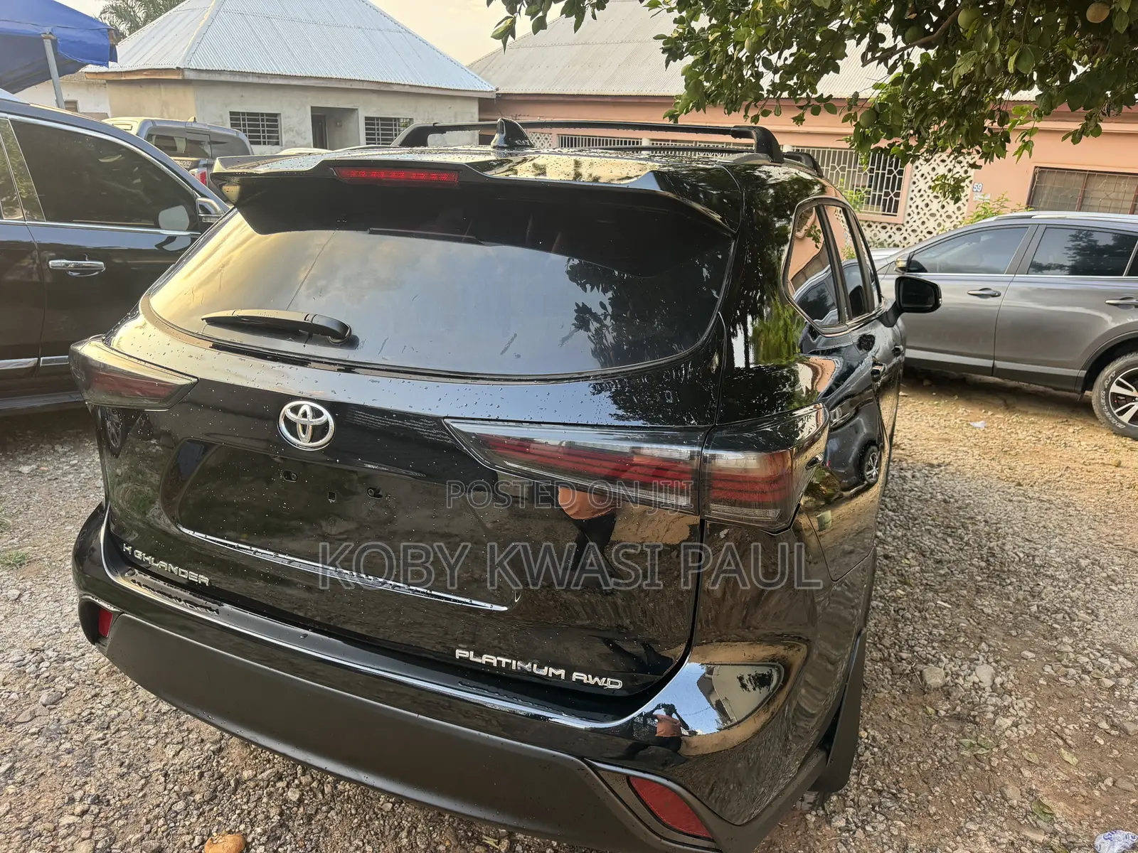 Toyota Highlander Platinum AWD 2023 Black