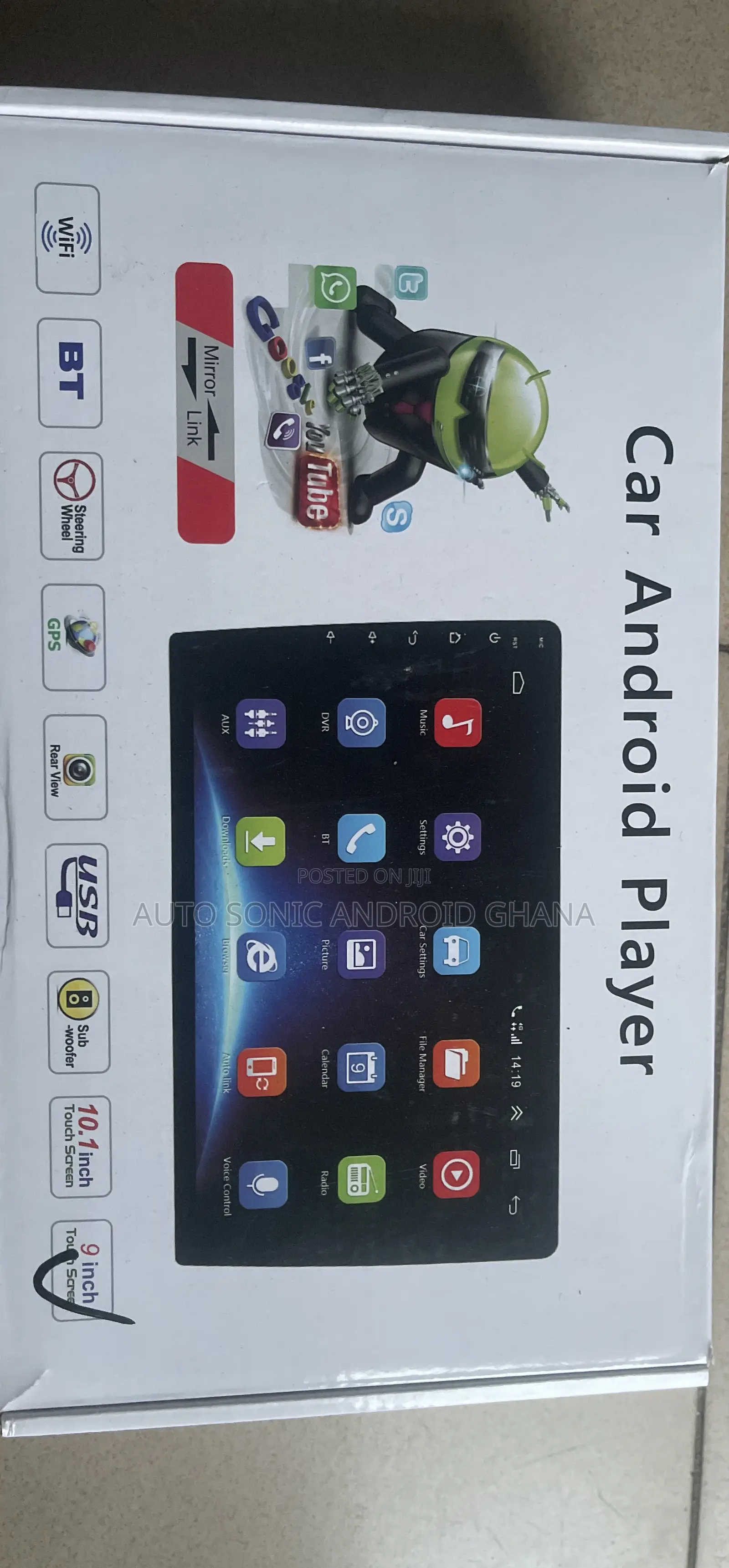 Mitsubishi Outlander 2016 Android Infotainment Upgrade Screen 10”
