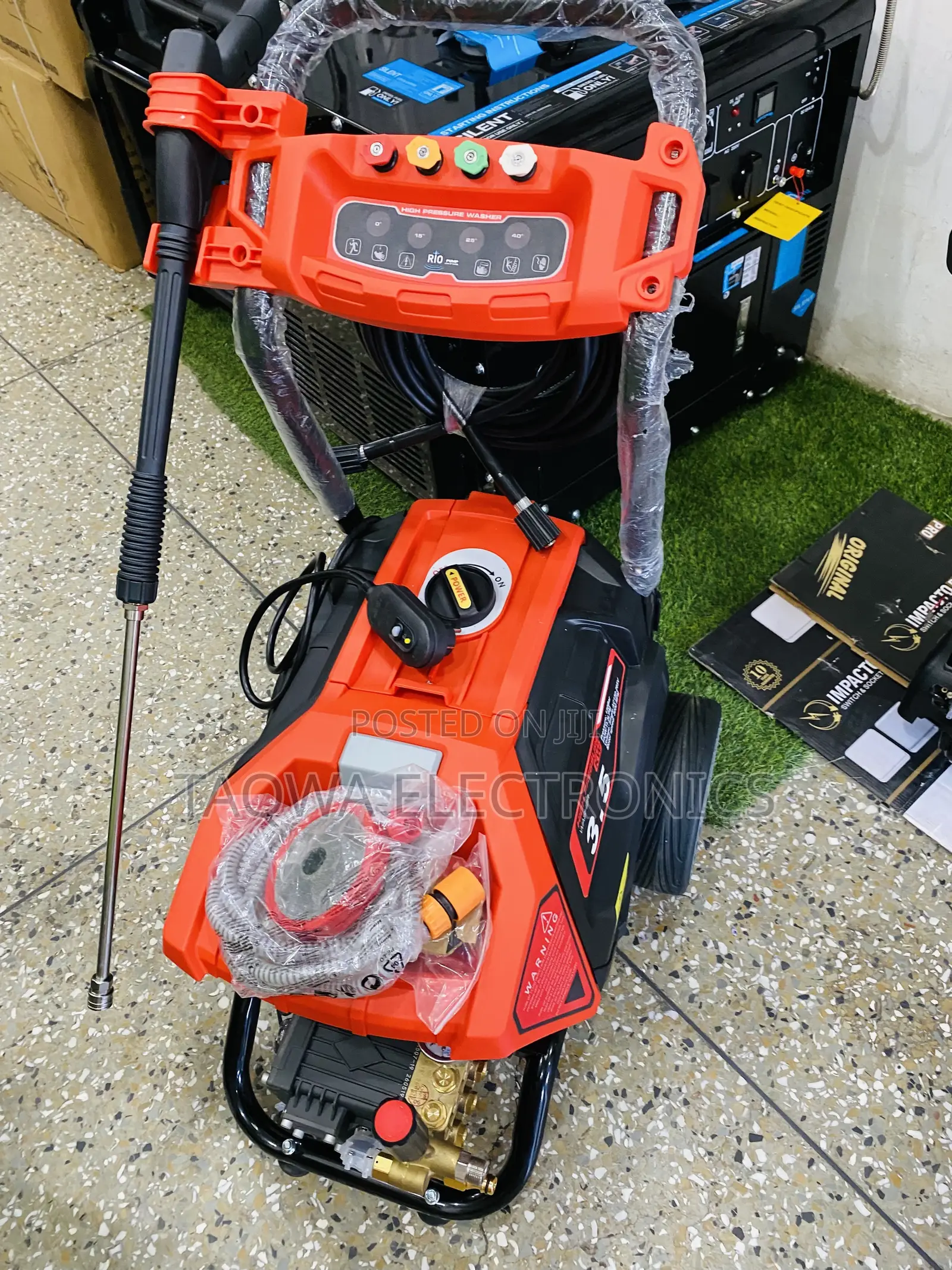 Rio Heavy Duty 3.5kw Pressure Washing Machine